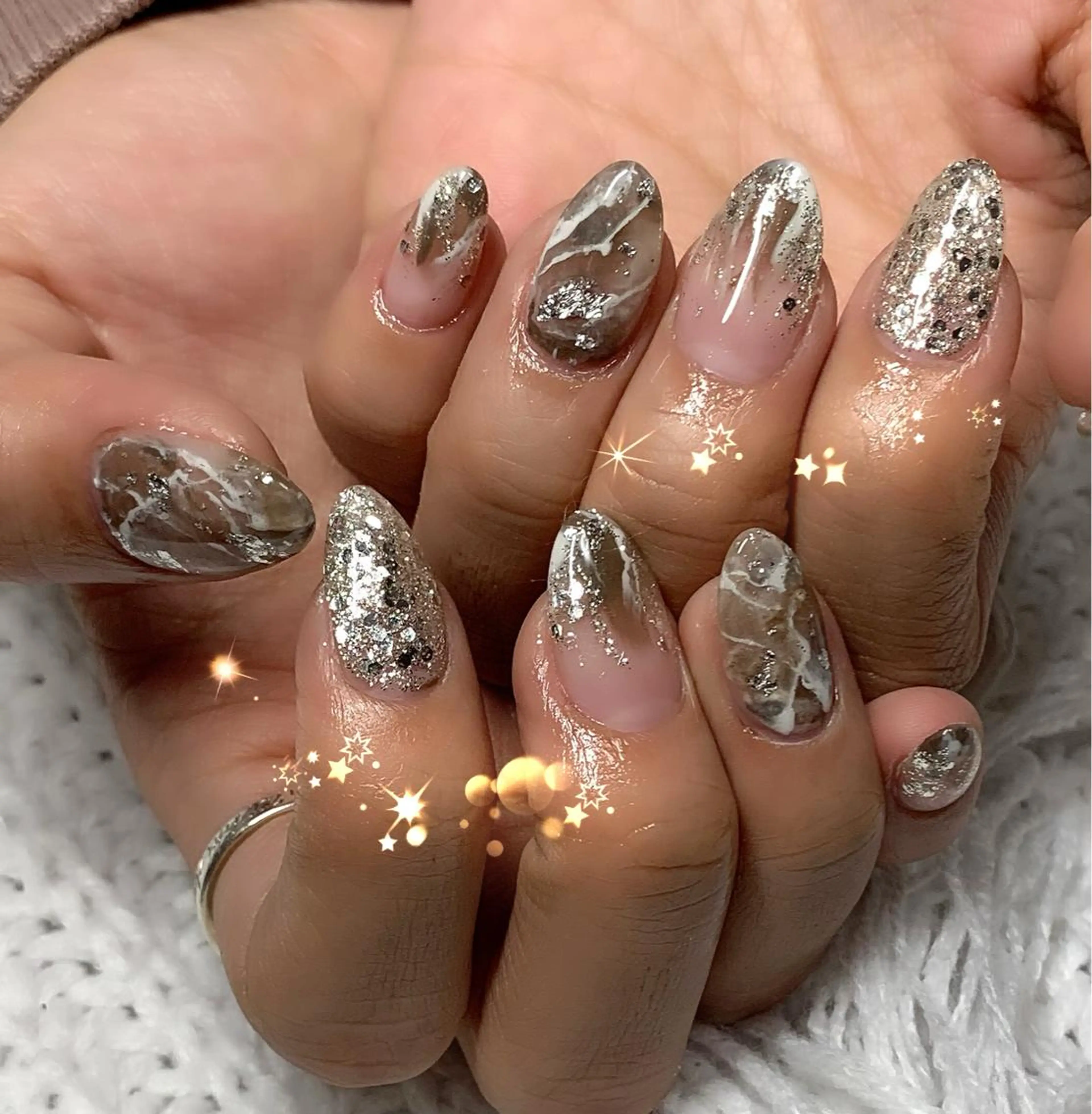 ネイル GLITTER NAILS高速長田のマツエク・マツパデザイン