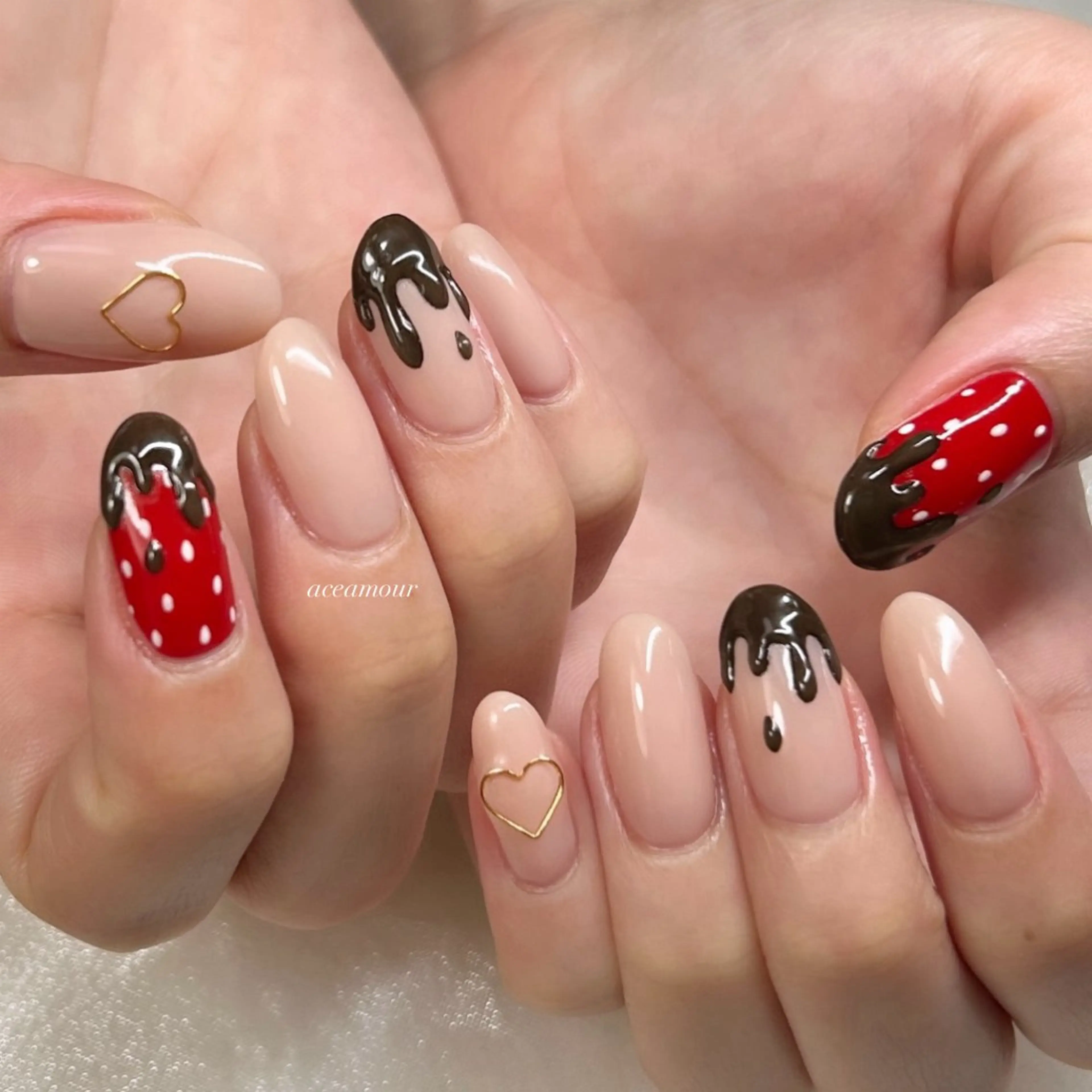 ネイル ハンドネイル ネイル/耳つぼ /新ホワイトニングのネイルデザイン