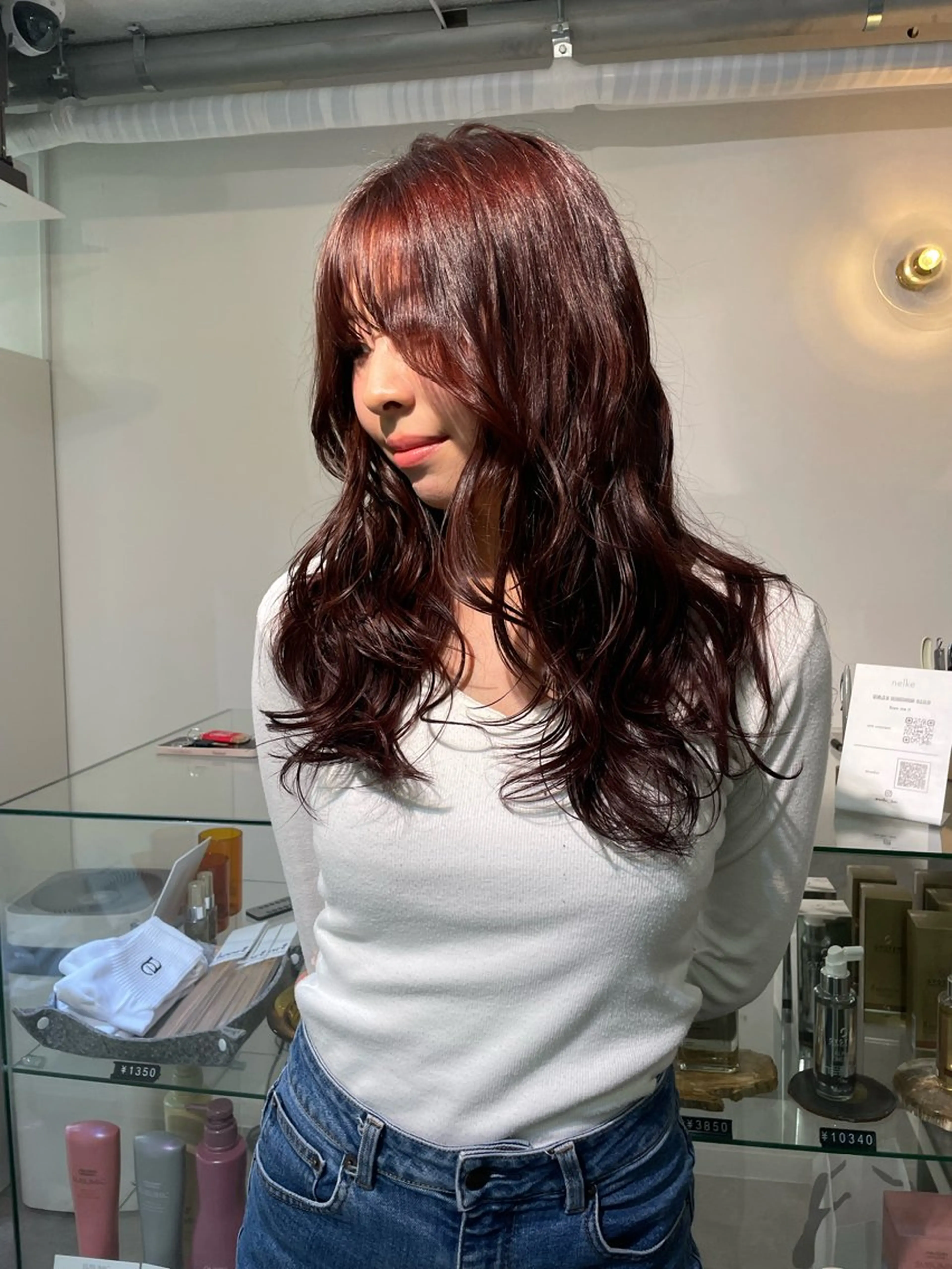 セミロング カラー カット ヘアカラー トリートメント sakura🌸 レイヤー/韓国ヘアのヘアスタイル