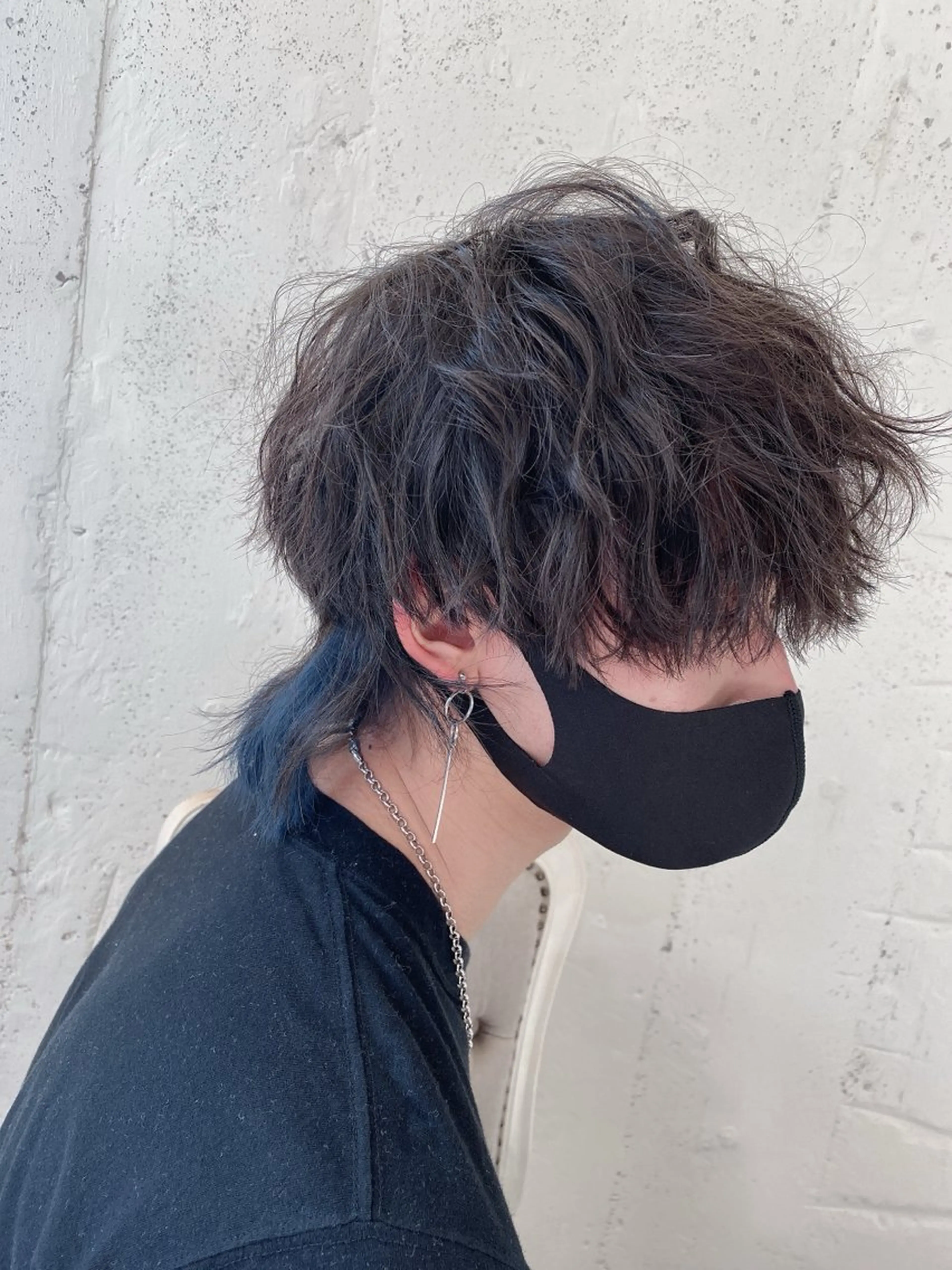 ミディアム カラー ヘアアレンジ メンズ NEXT NEO所属・メンズヘア静岡 ✂︎Ryuheiのヘアスタイル