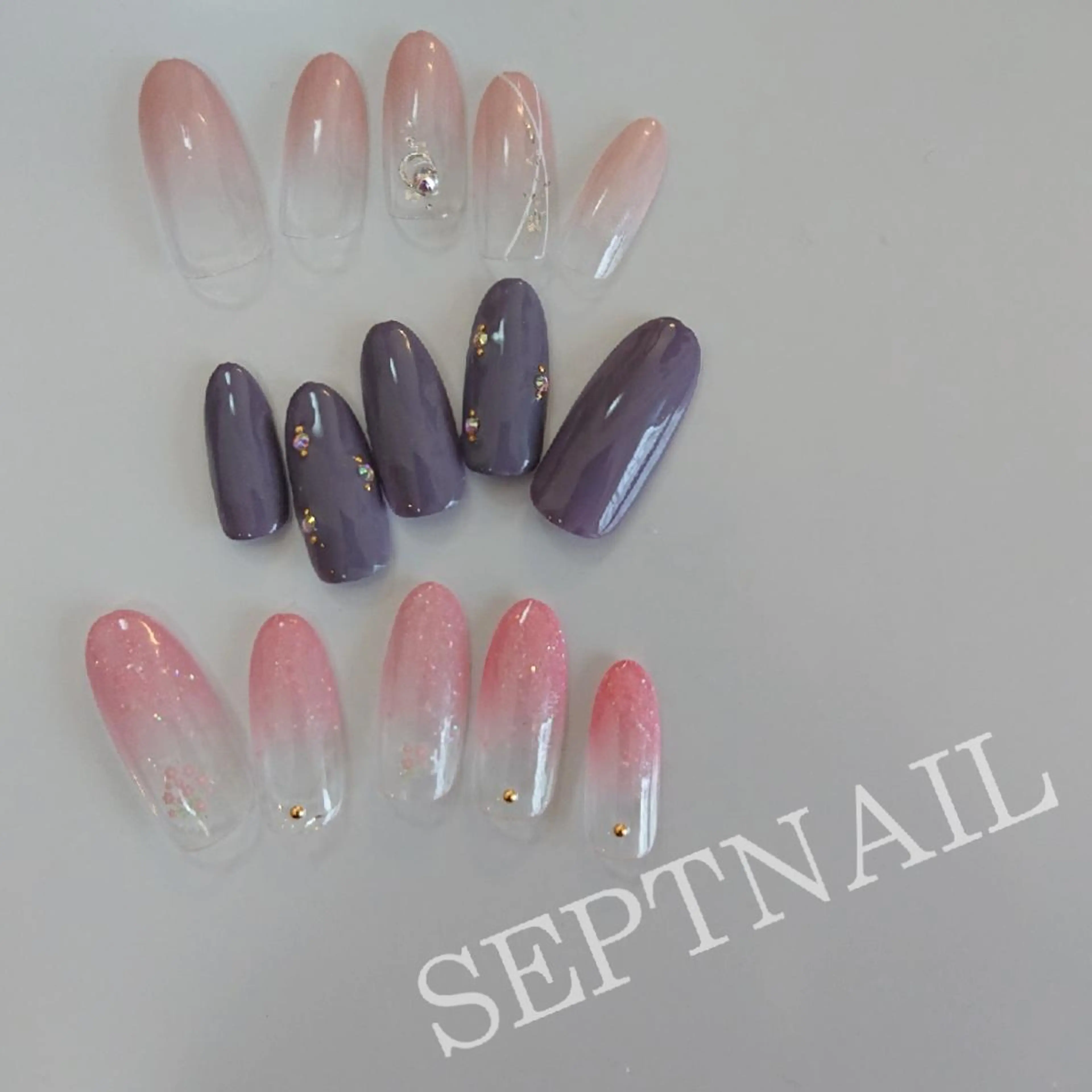 ネイル オフィスネイル ハンドネイル SEPTNAIL 中澤のネイルデザイン