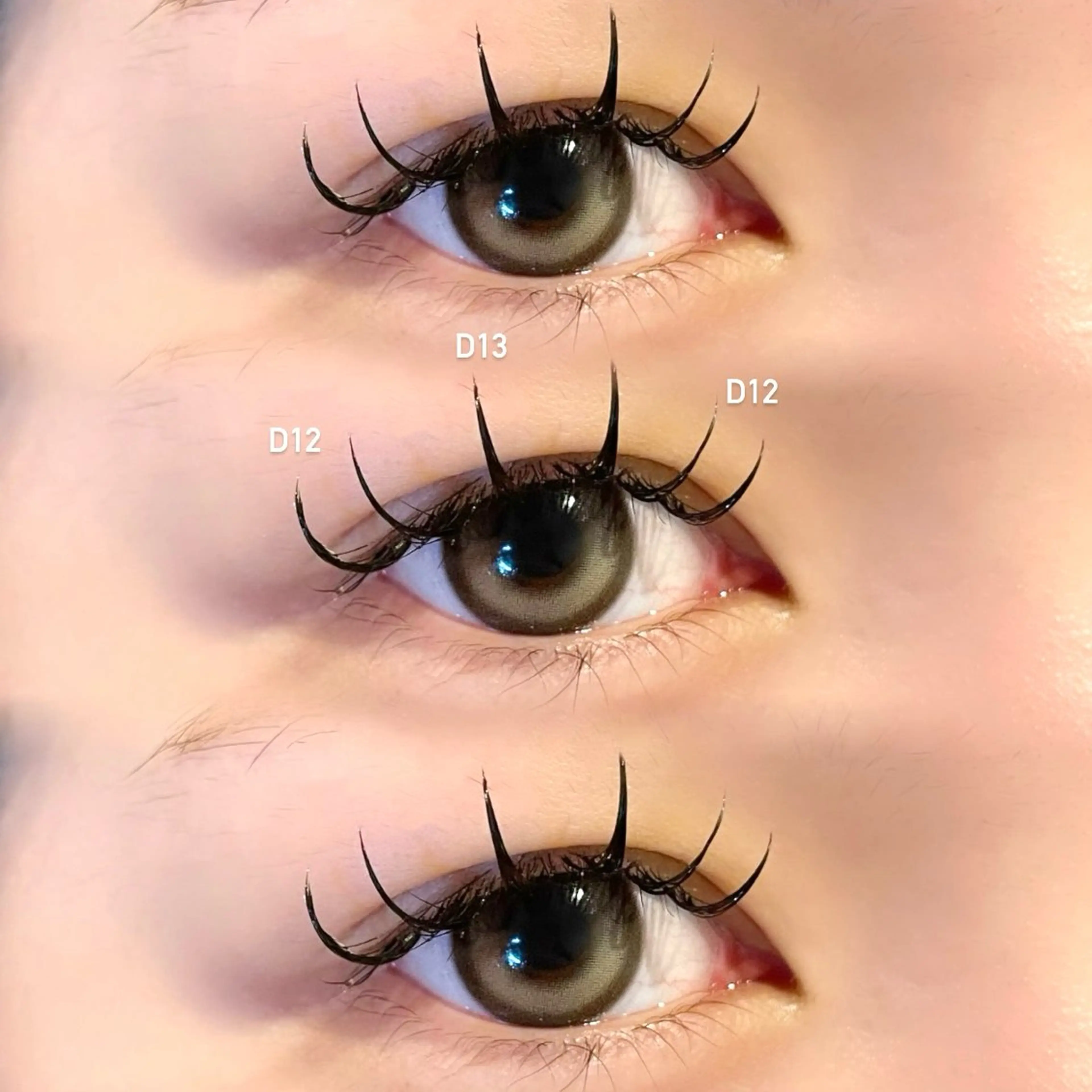 マツエク・マツパ マツエク Mell Yuuna ♡パリエク /束感のマツエク・マツパデザイン