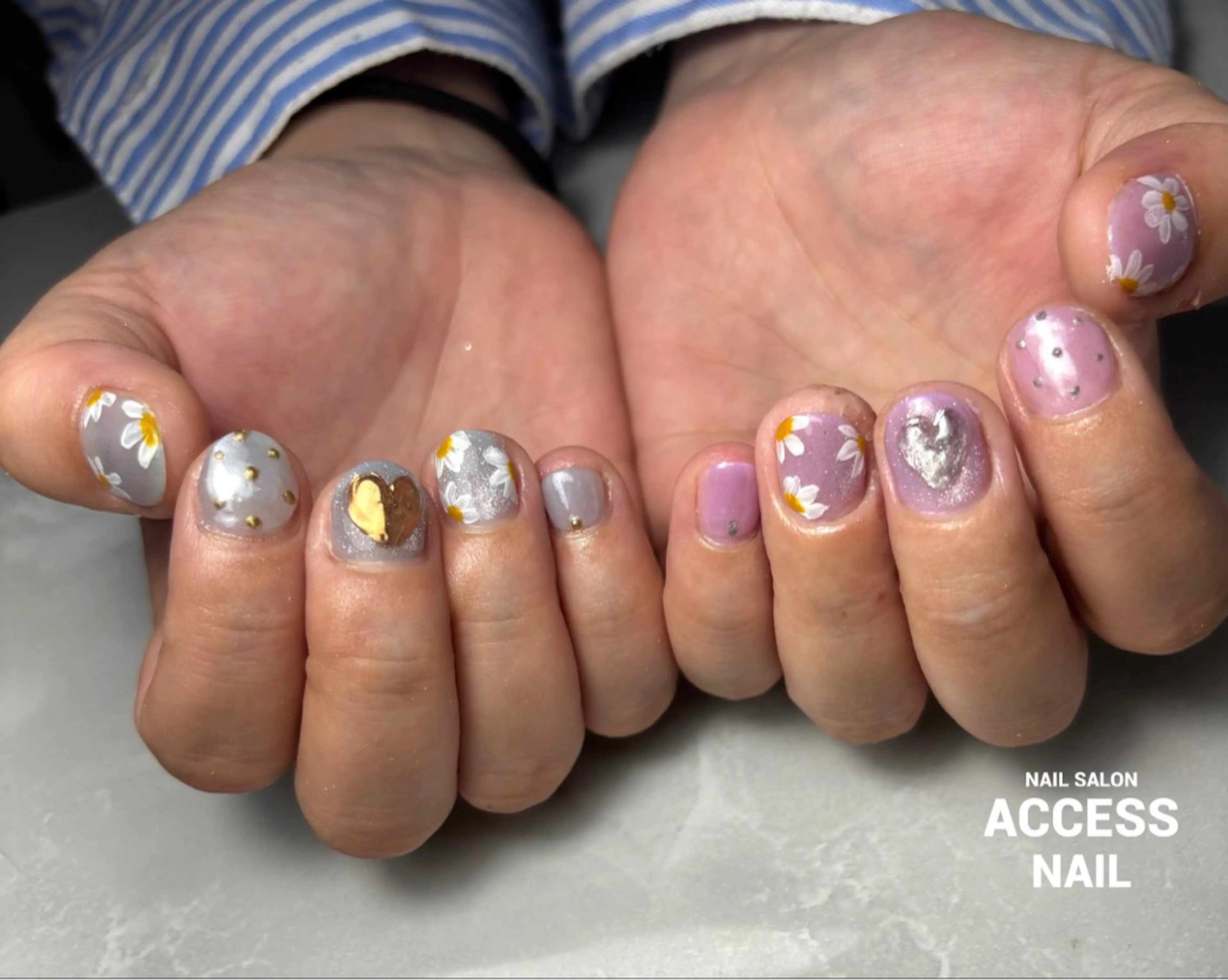 ネイル access nailのネイルデザイン