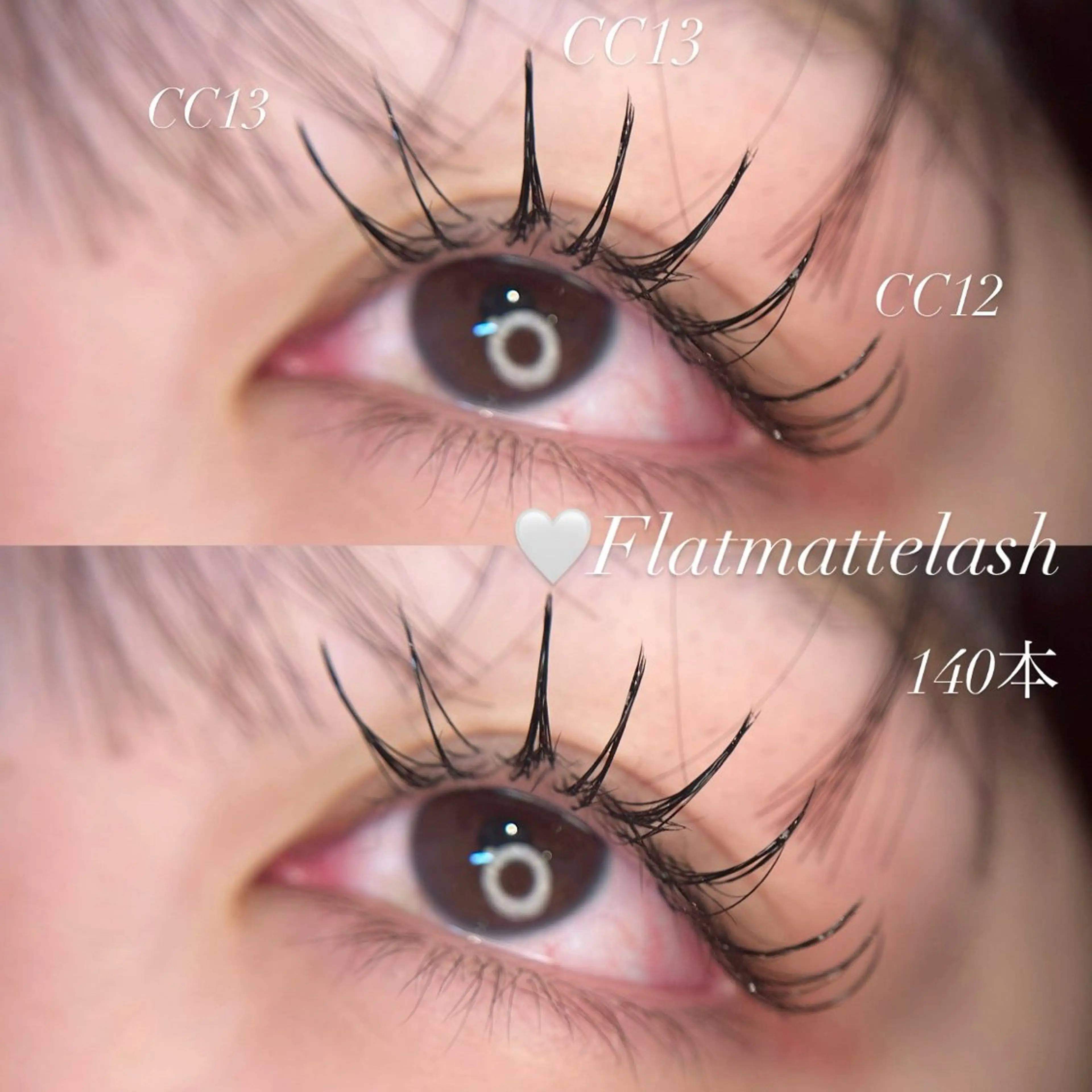 マツエク・マツパ フラットラッシュ マツエク Jouir miyuuのマツエク・マツパデザイン