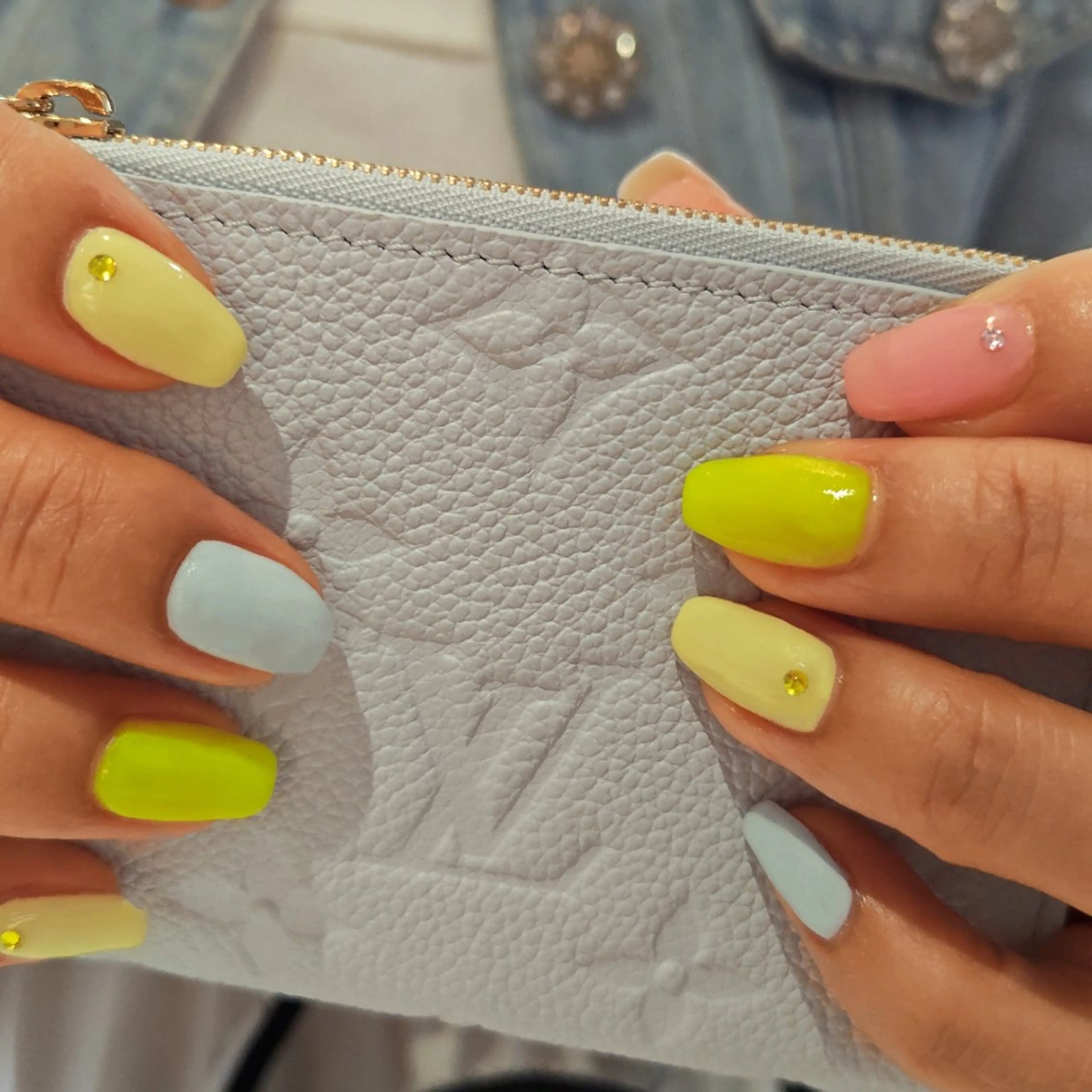 ネイル パステルネイル 夏ネイル felicita服部店所属・felicita fumi♡のネイルデザイン