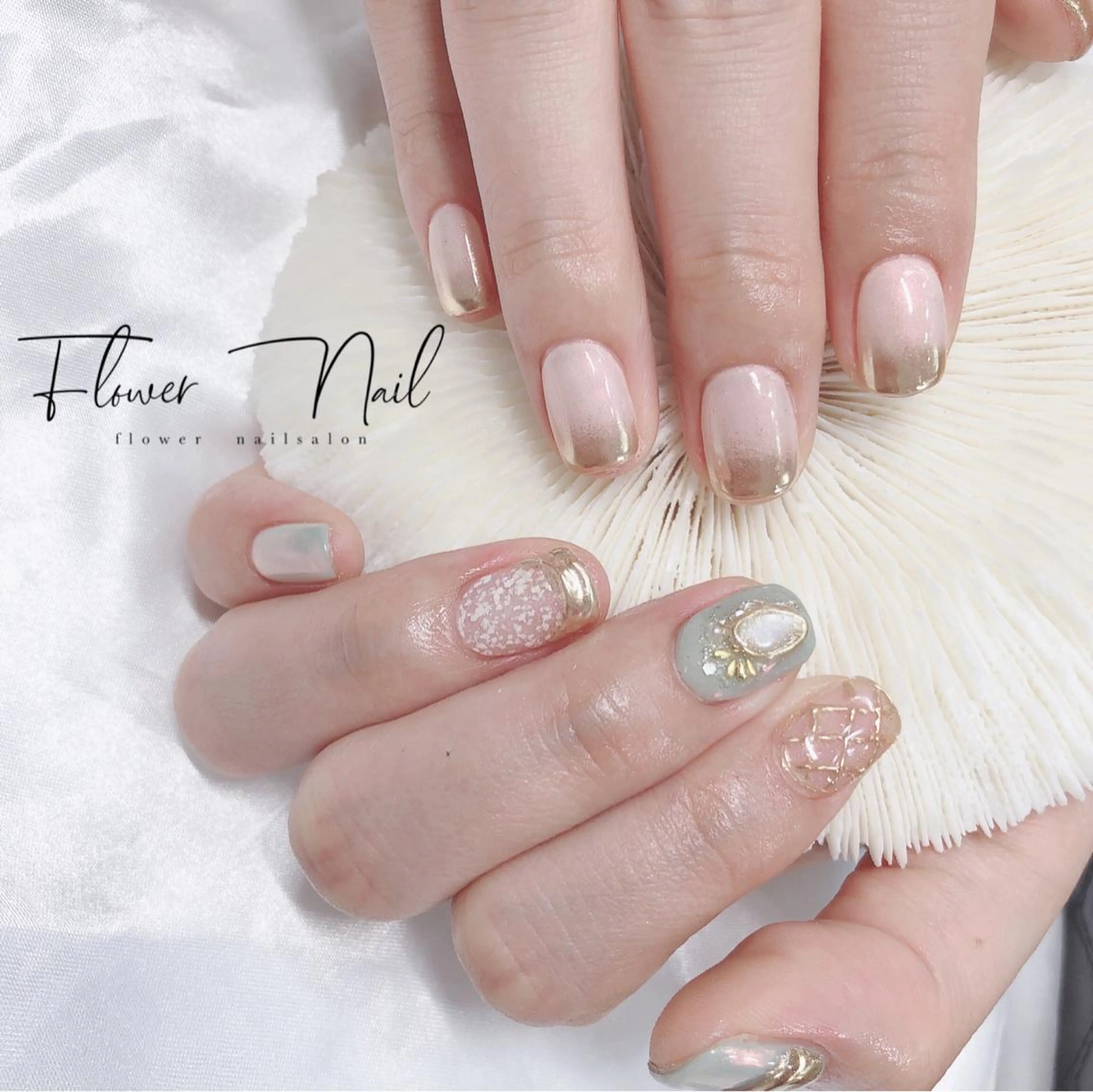 ネイル flower nailsalon所属・Flower nailのネイルデザイン