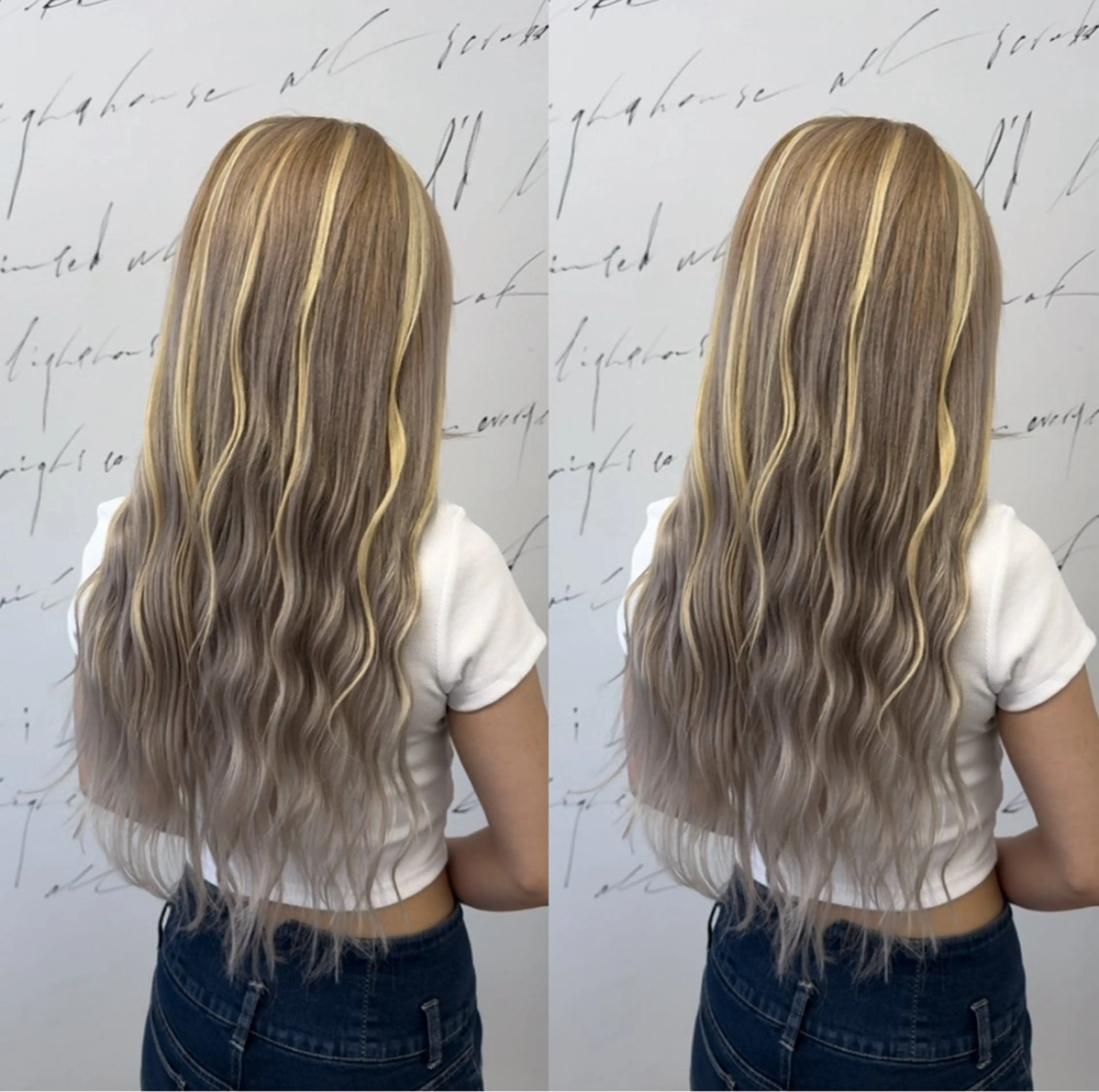 ロング エクステ ユイ 別府ですのヘアスタイル