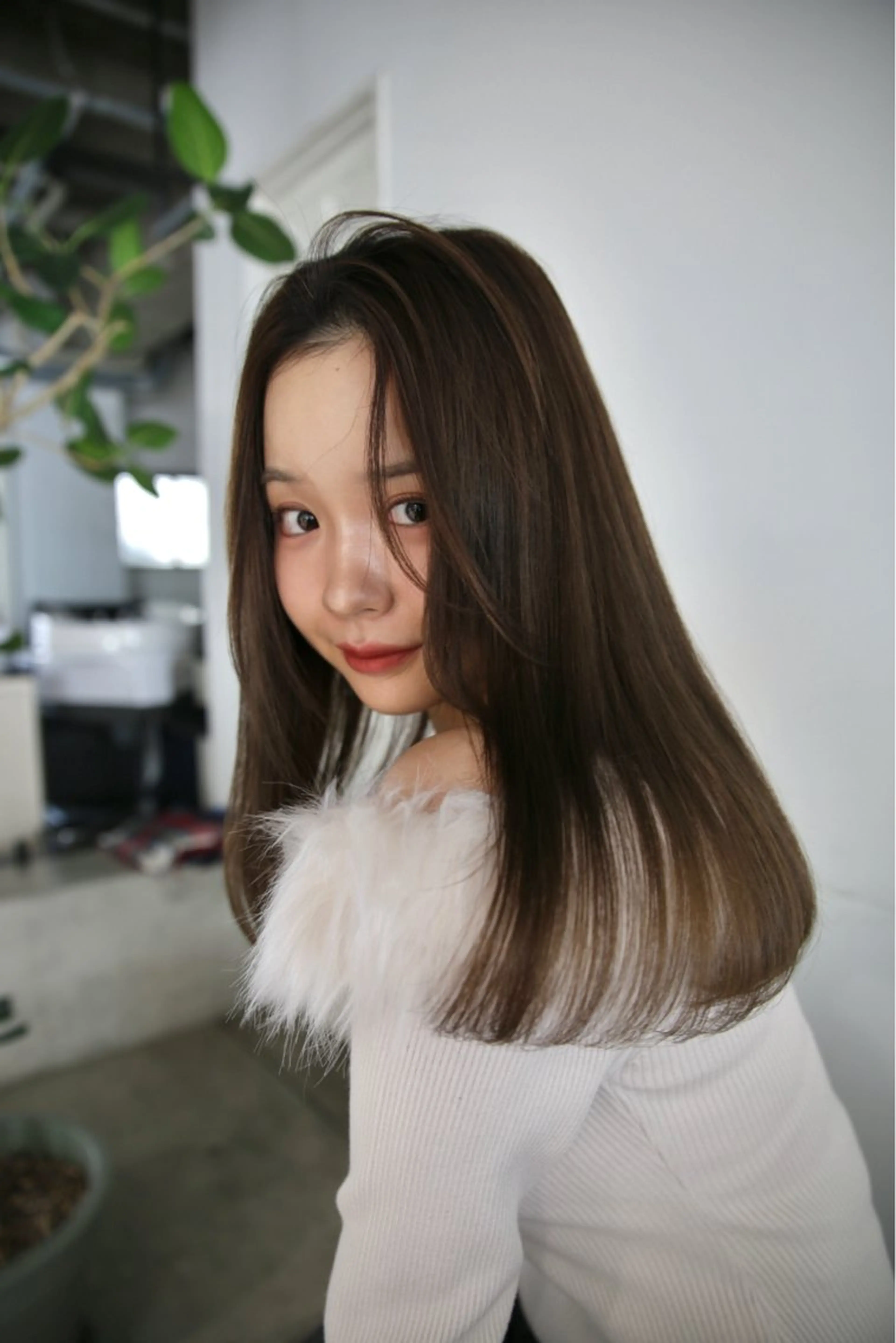 ロング カラー ブラウンカラー 透明感カラー ユウナ🎀レイヤー/ 暖色カラーのヘアスタイル