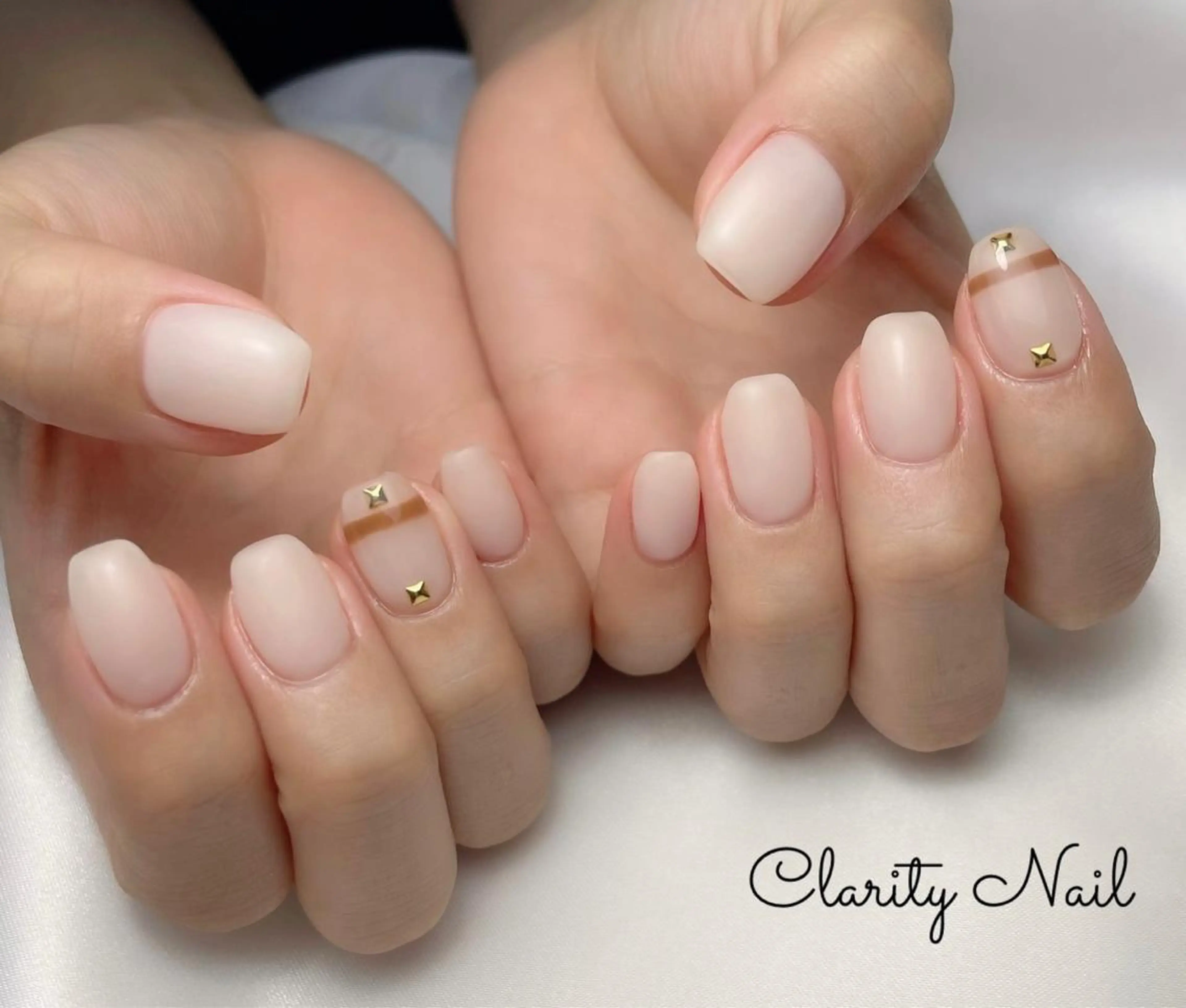 ネイル アートネイル 持ち込み ハンドネイル Clarity Nailのネイルデザイン