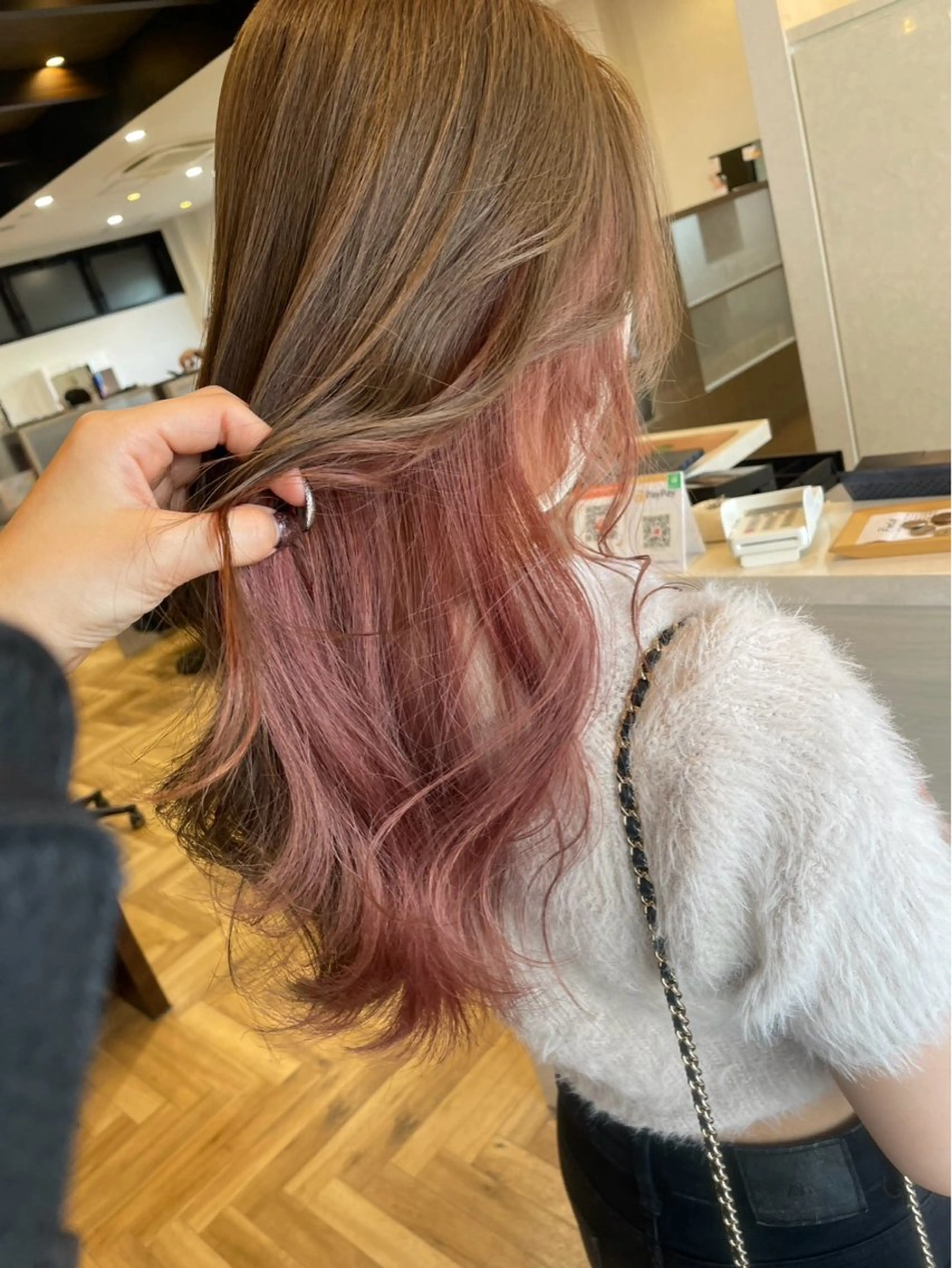 カラー ヘアカラー 木村 綺音のヘアスタイル