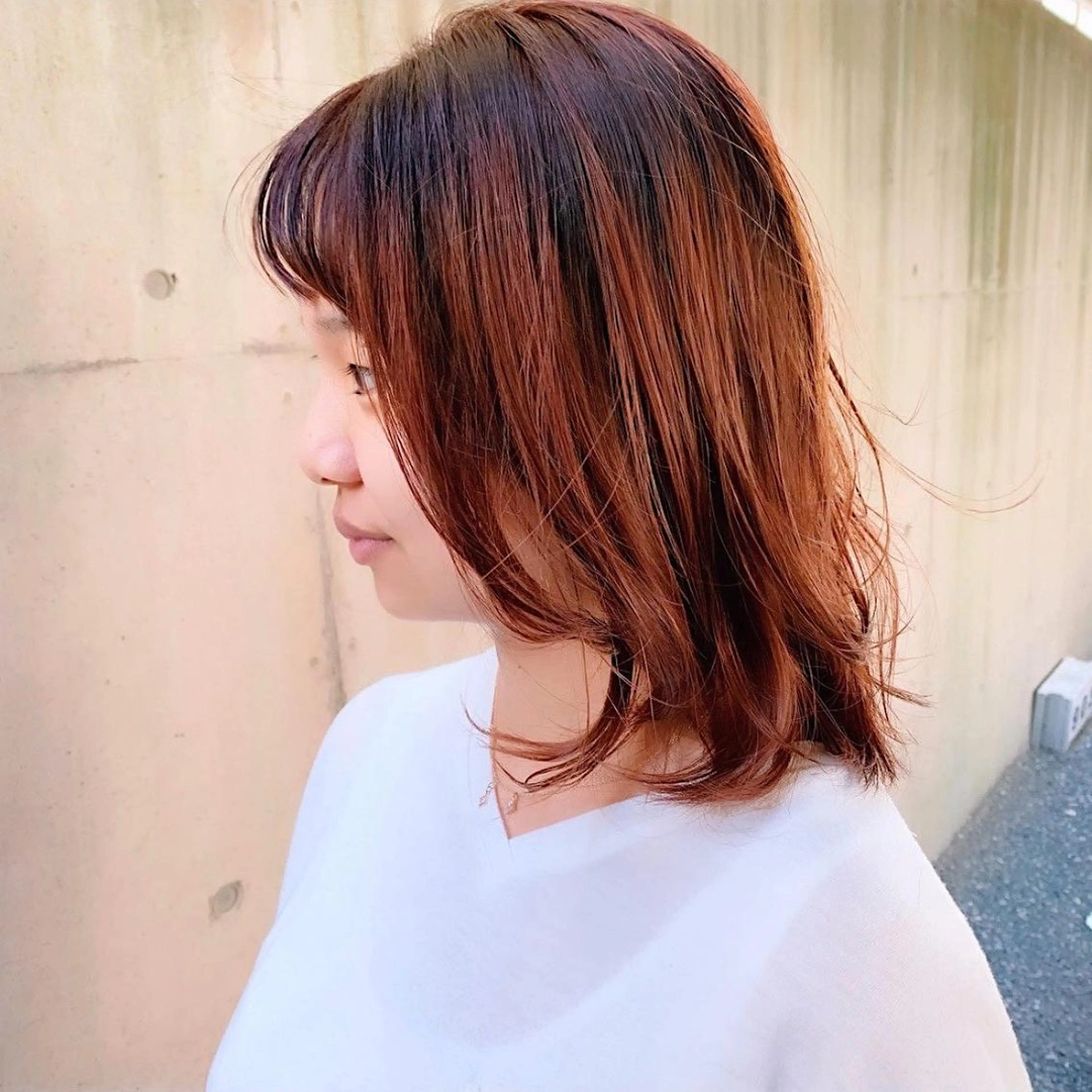 ミディアム カラー CODE.LINE所属・中川 竜誠のヘアスタイル