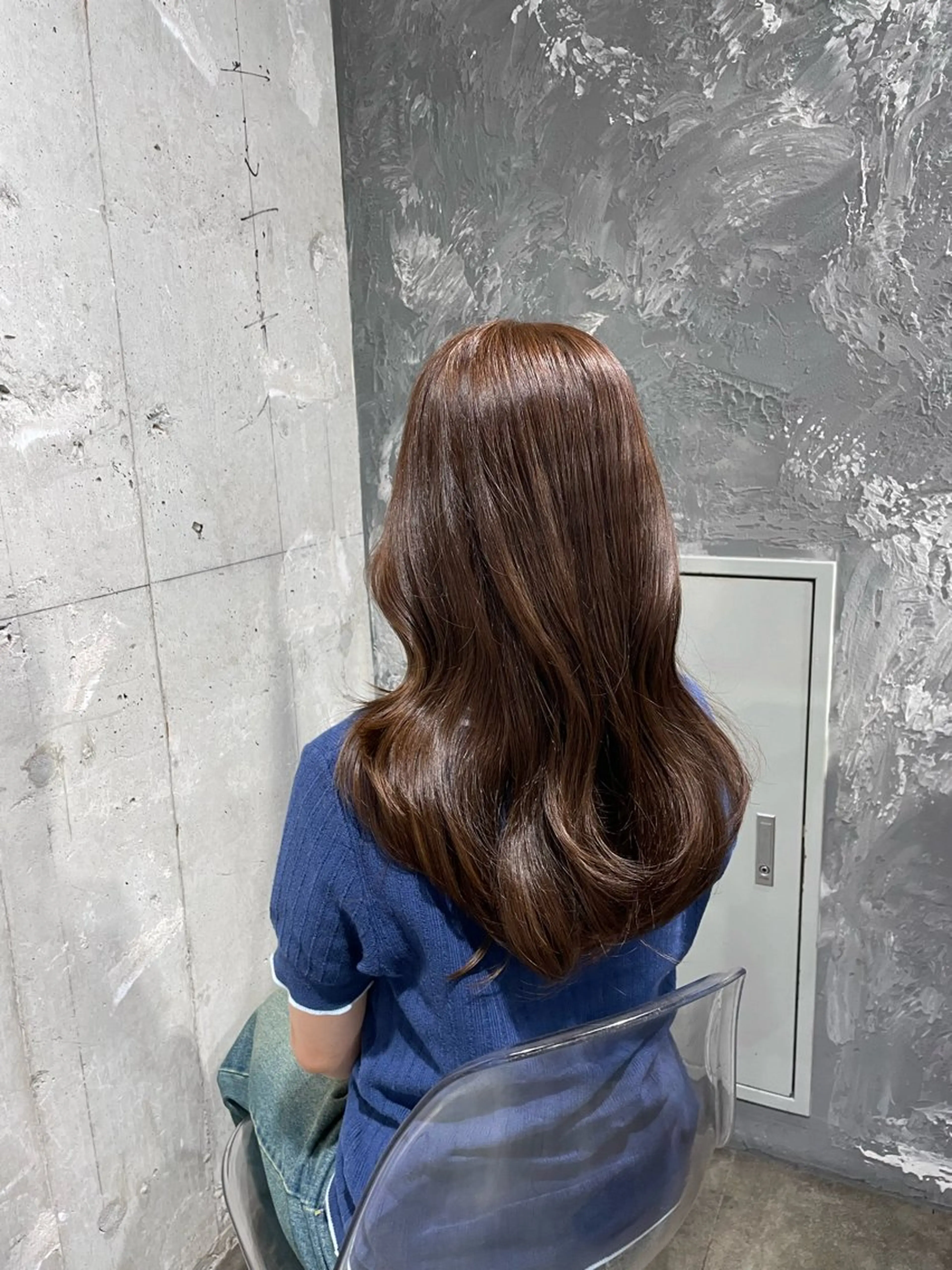 カラー ヘアカラー ヘアセット 🤍透明感韓国 レディ/まりん🤍のヘアスタイル