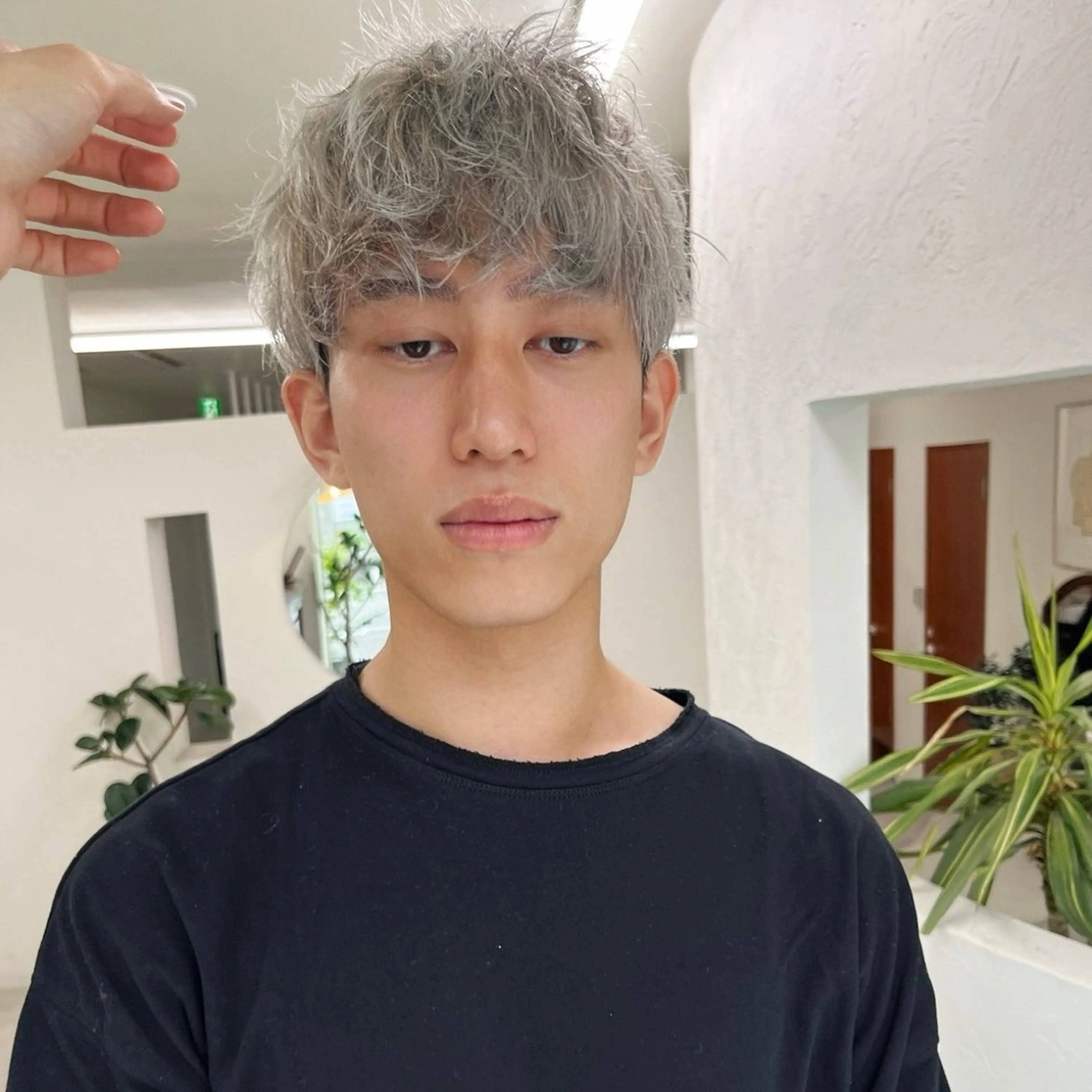 【カット無しメンズブリーチ⚡️⚡️】ケアブリーチカラー+トリートメント/ミニモ限定❗️の写真