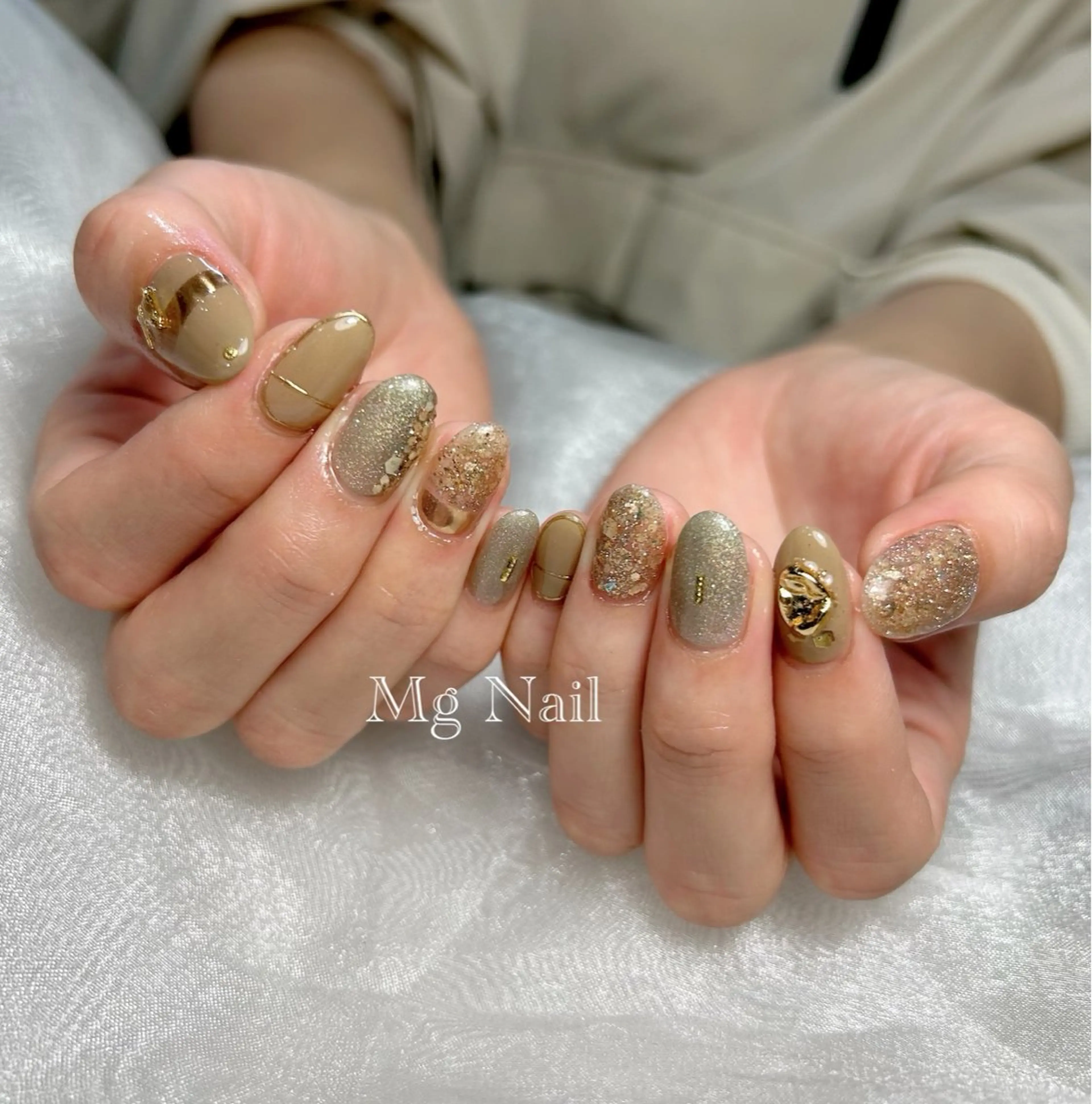 ネイル ハンドネイル Mg Nailのネイルデザイン