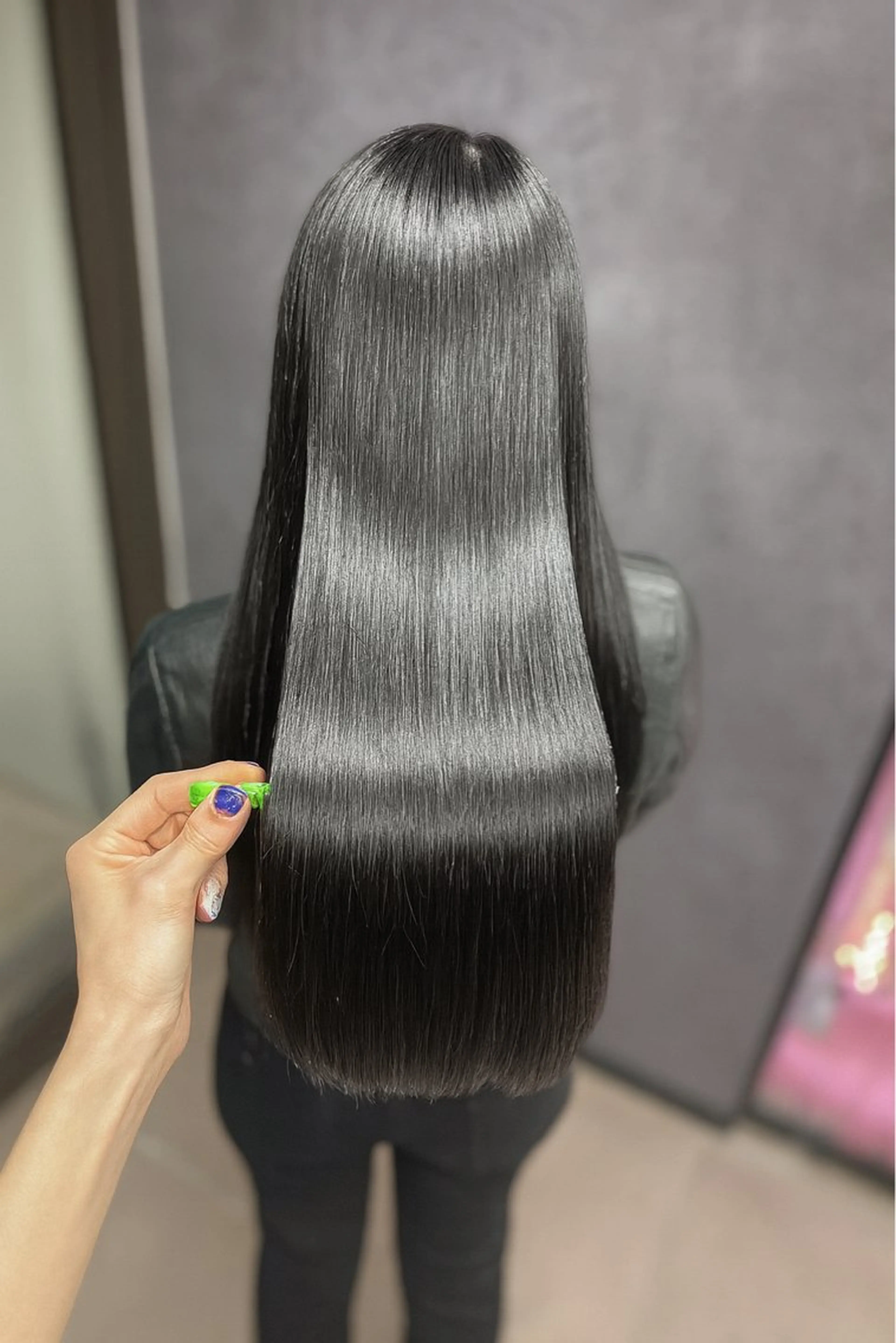 ロング カット 縮毛矯正 トリートメント CYNTHIADUE 店長｜ IRISUのヘアスタイル