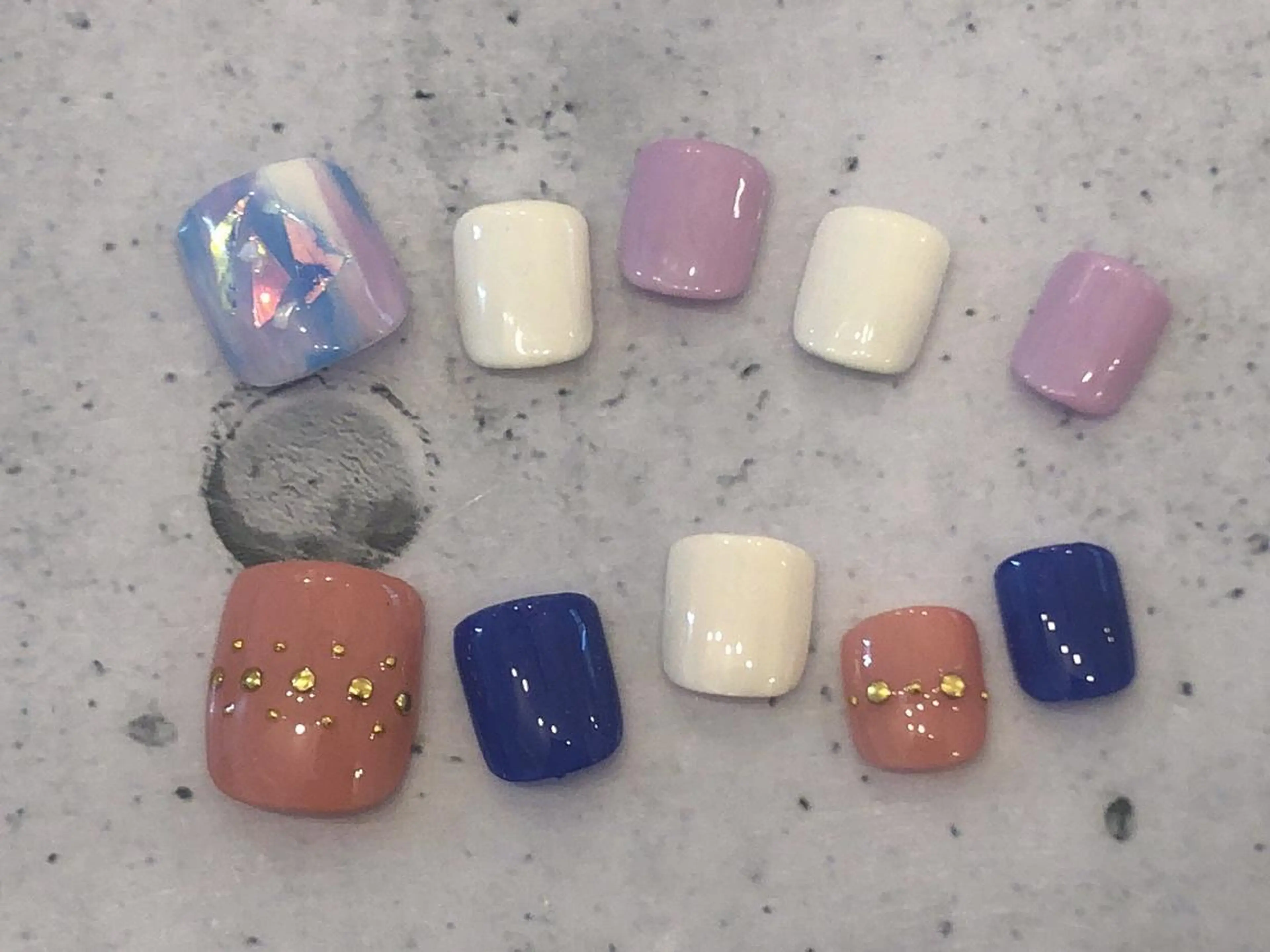 ネイル Huit所属・ユイット 甲南山手のネイルデザイン