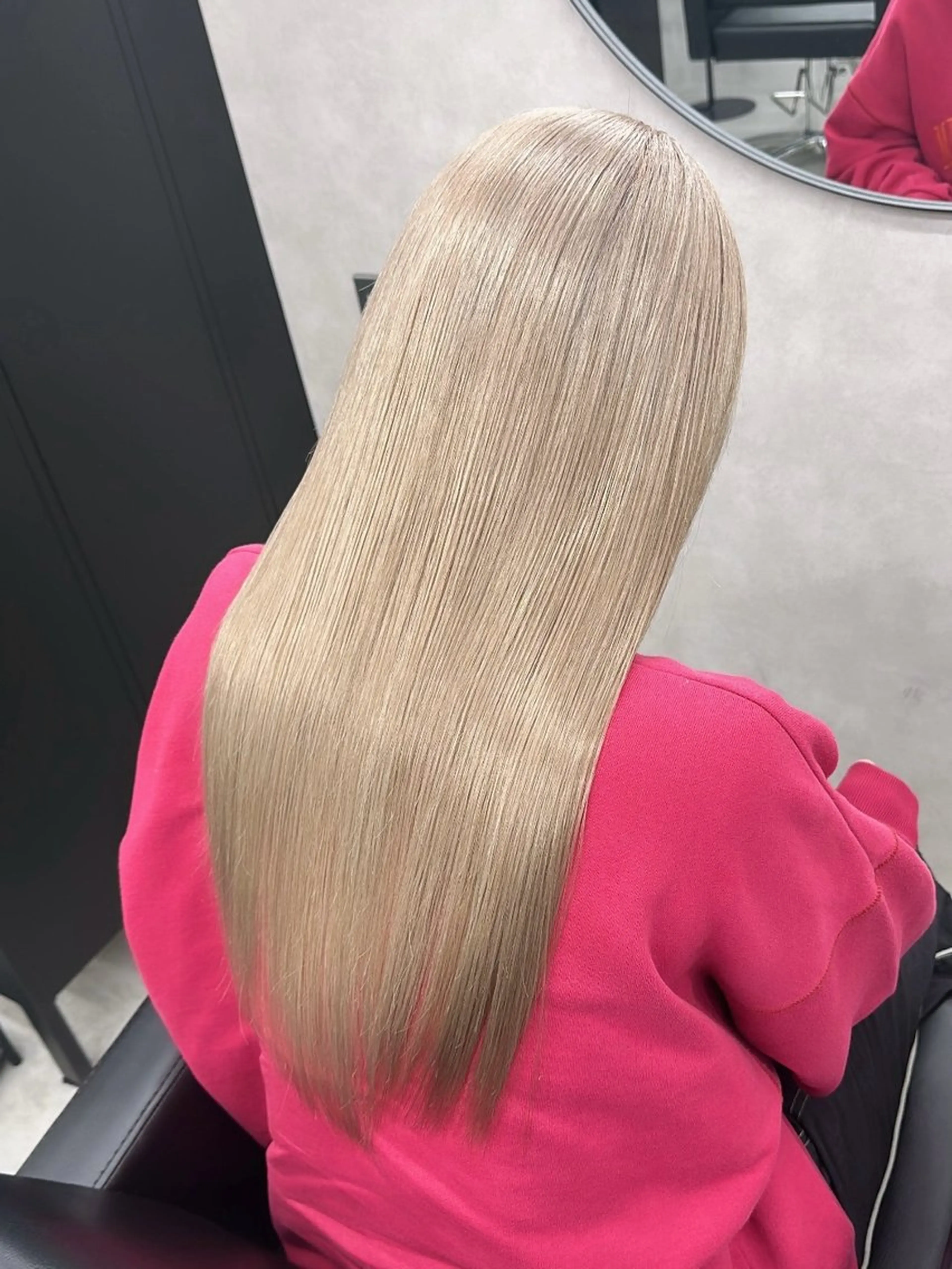 ロング ヘアカラー ブリーチ/ボブ ショート/はらのヘアスタイル