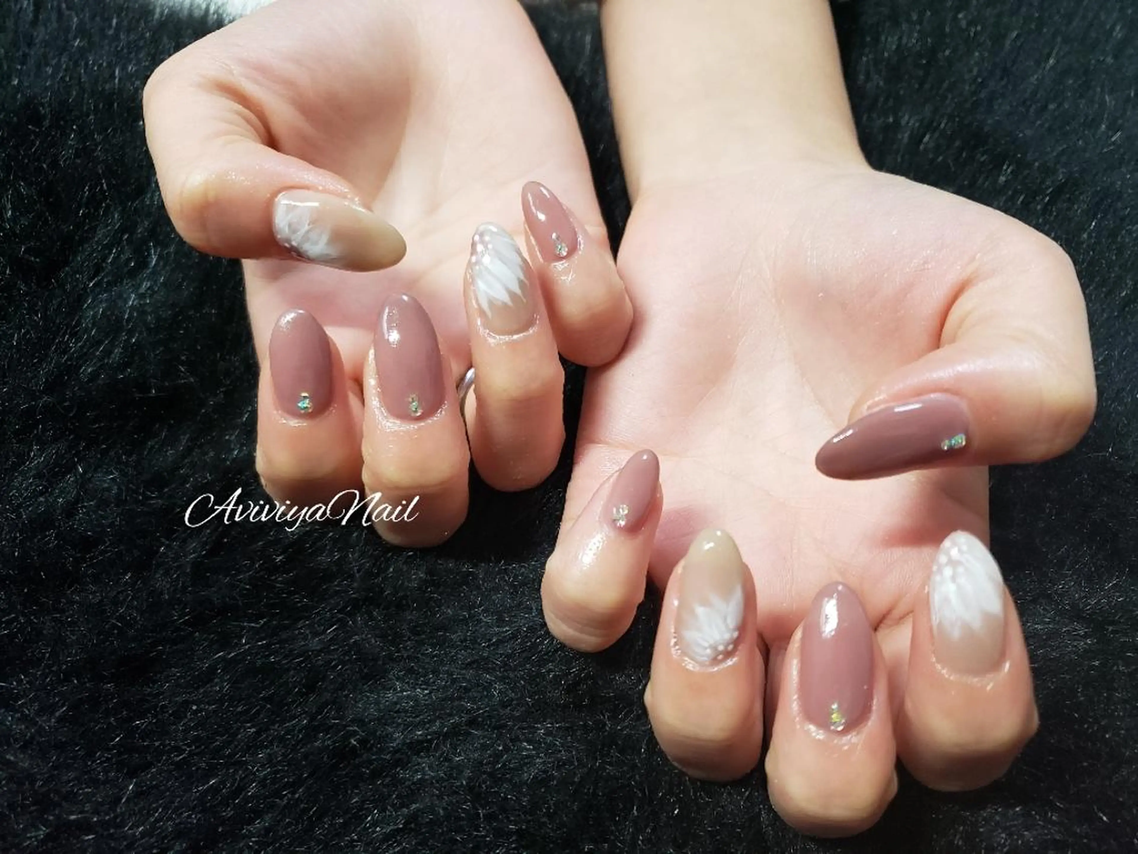 ネイル フラワーネイル AviviyaNail所属・kubo ayaのネイルデザイン