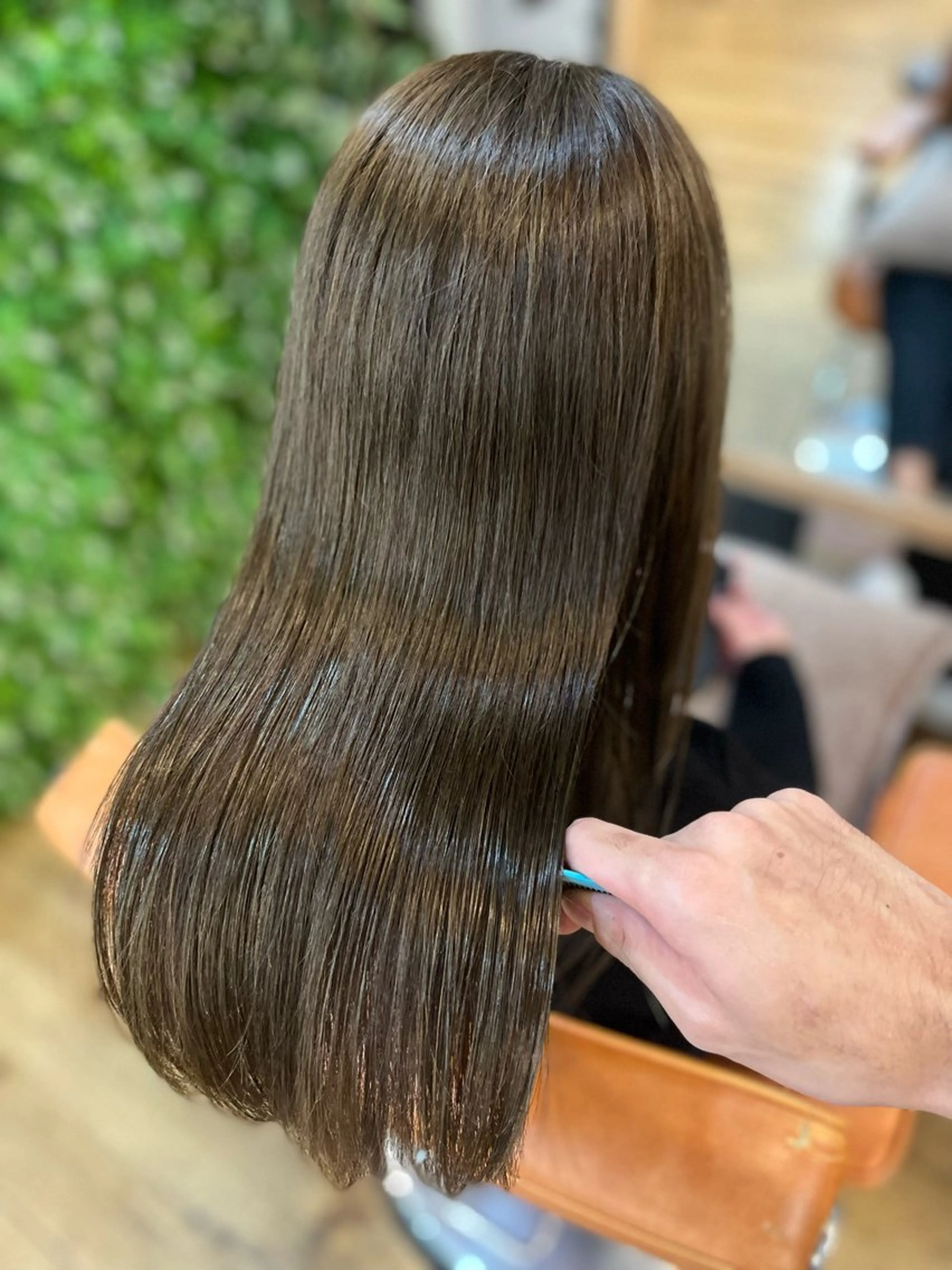 ロング ⚪️髪質改善 縮毛 店長 コウ⚪️のヘアスタイル