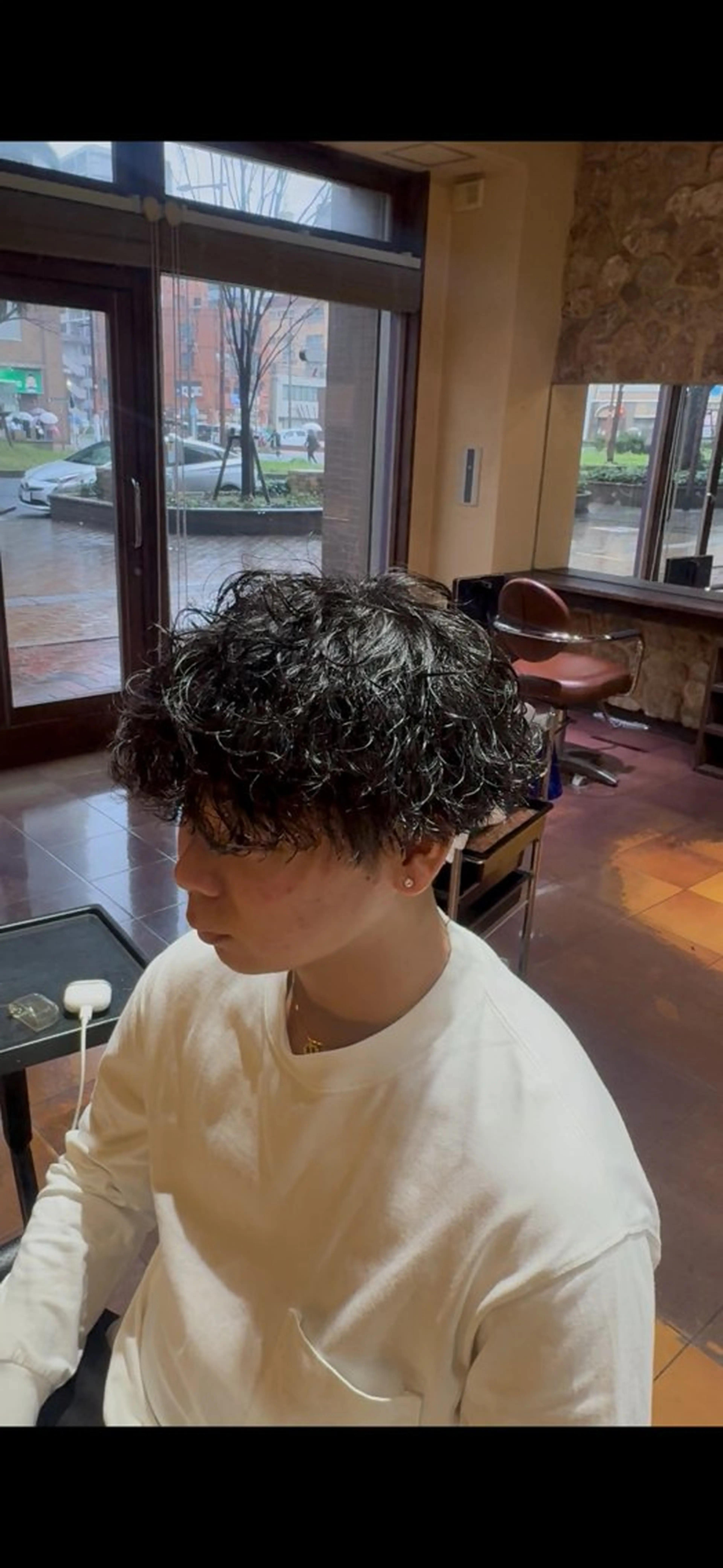 パーマ メンズ メンズパーマ カット パーマ bagzy八幡店所属・都竹 由里子のヘアスタイル