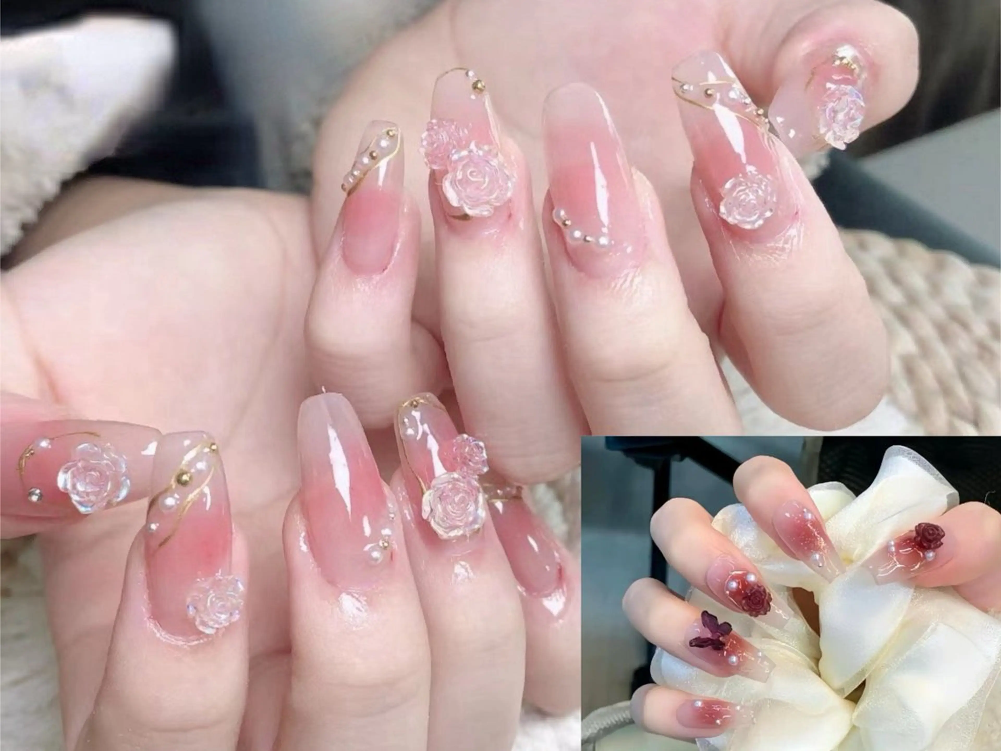 ネイル ハンドネイル ハンドケア pink ladyサロン所属・べ にのネイルデザイン