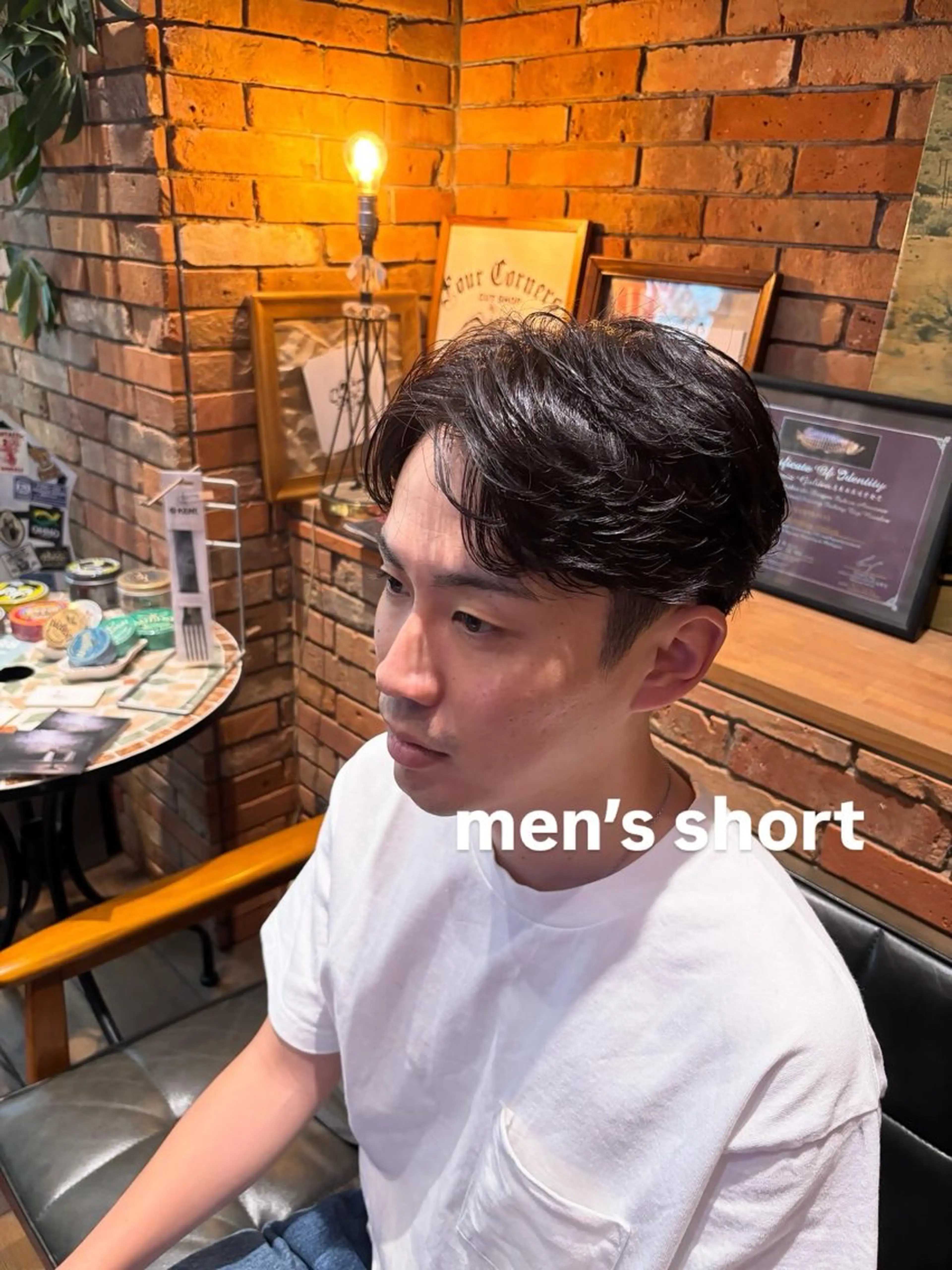 ショート フォーコーナーズカットショップ本店所属・設楽 カットモデル募集中のヘアスタイル