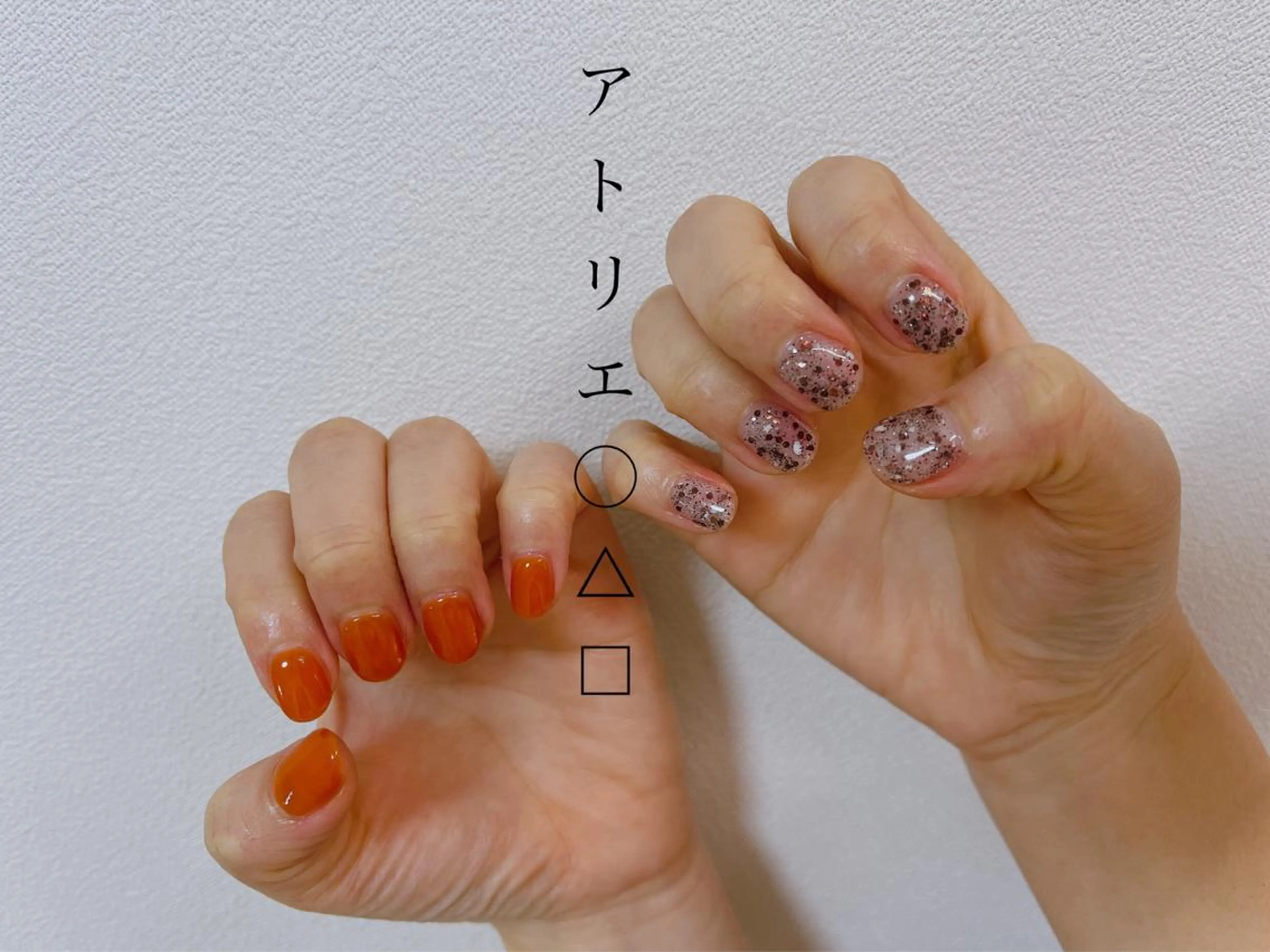 ネイル ハンドネイル アトリエ ○△□のネイルデザイン