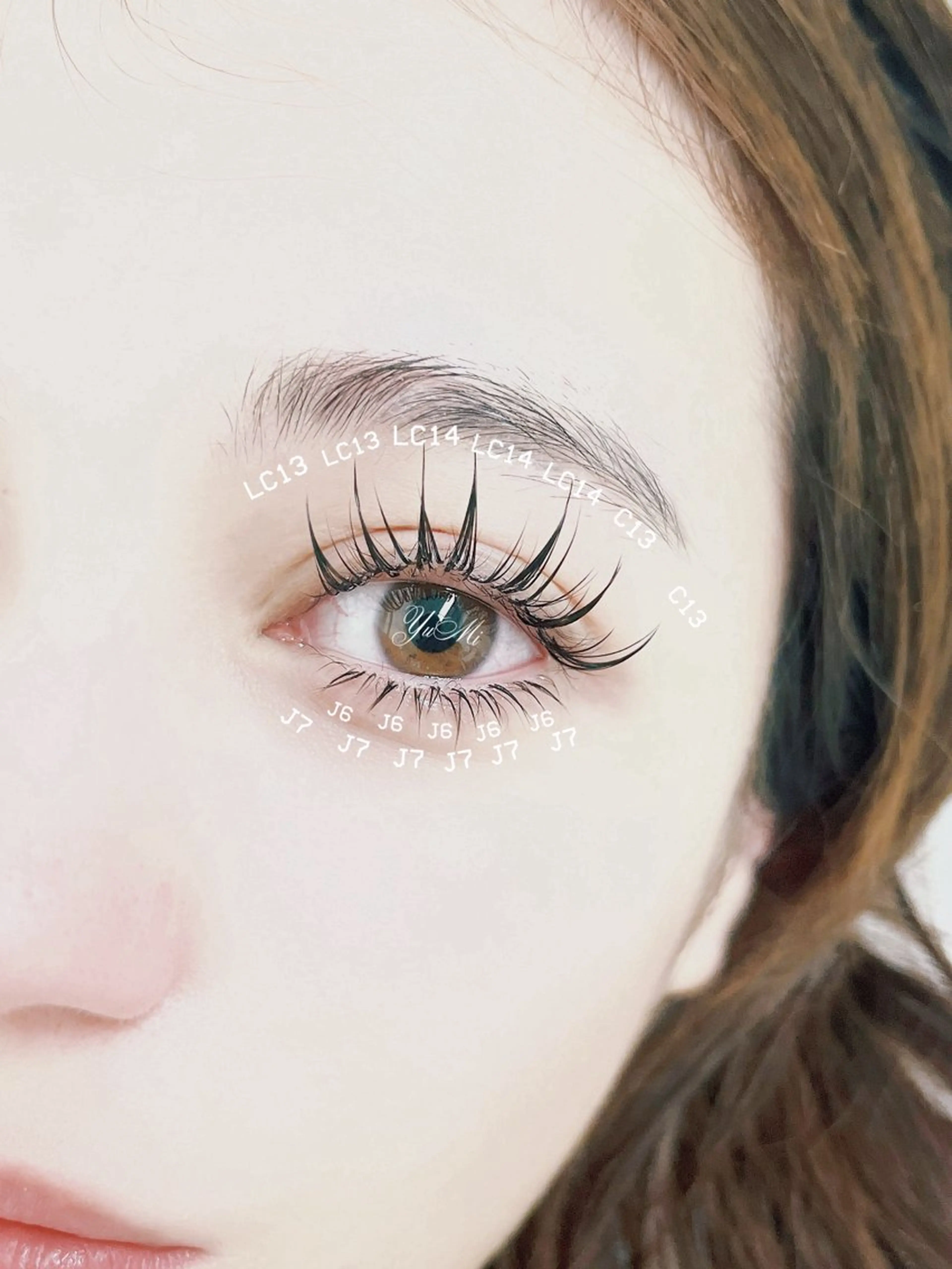 マツエク・マツパ マツエク ✨Yumi ☆eye✨のマツエク・マツパデザイン