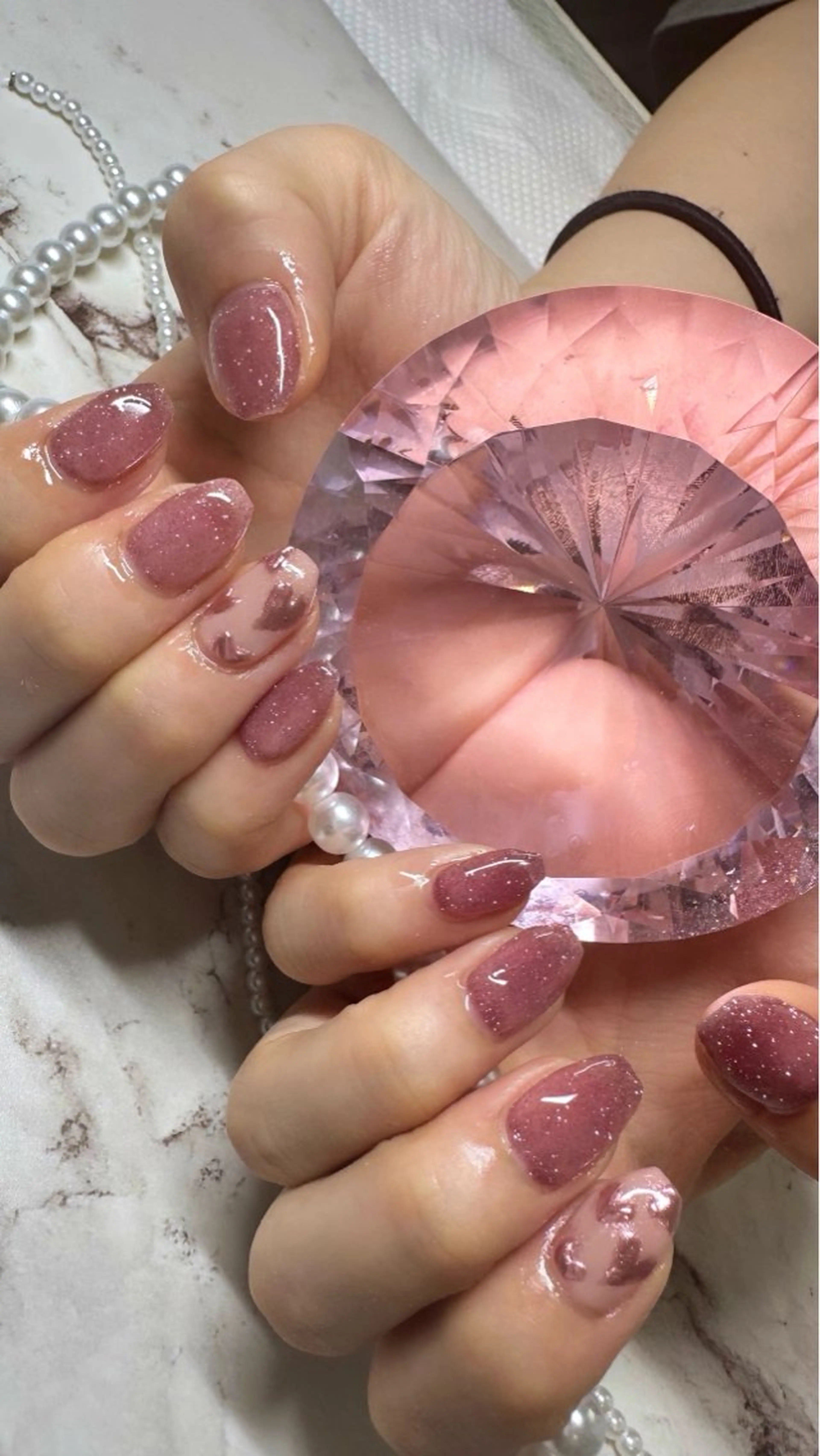 ネイル ハンドネイル Ange 瑞季🤎のネイルデザイン