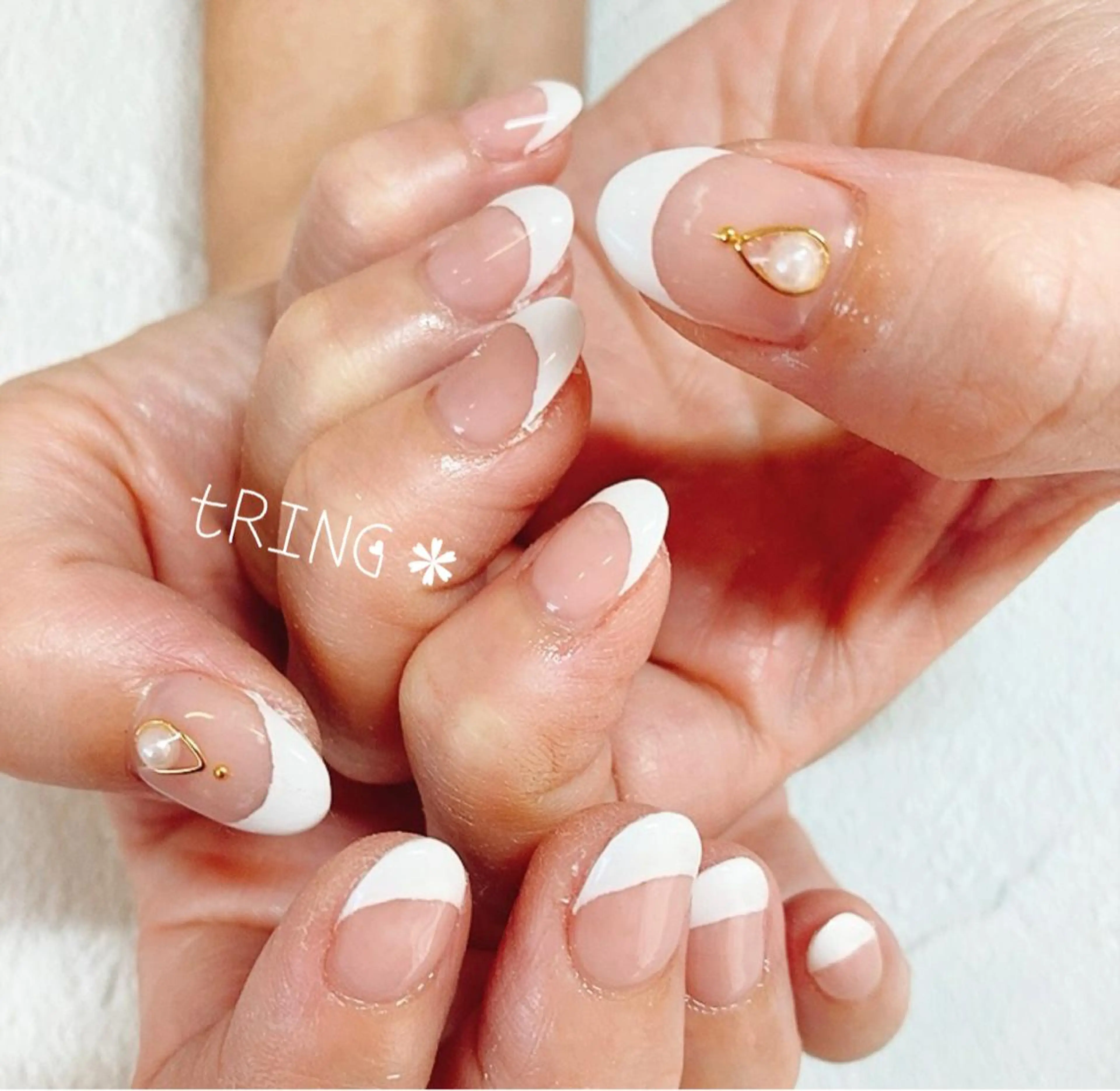 ネイル ハンドネイル tRING＊ しいの木台のネイルデザイン