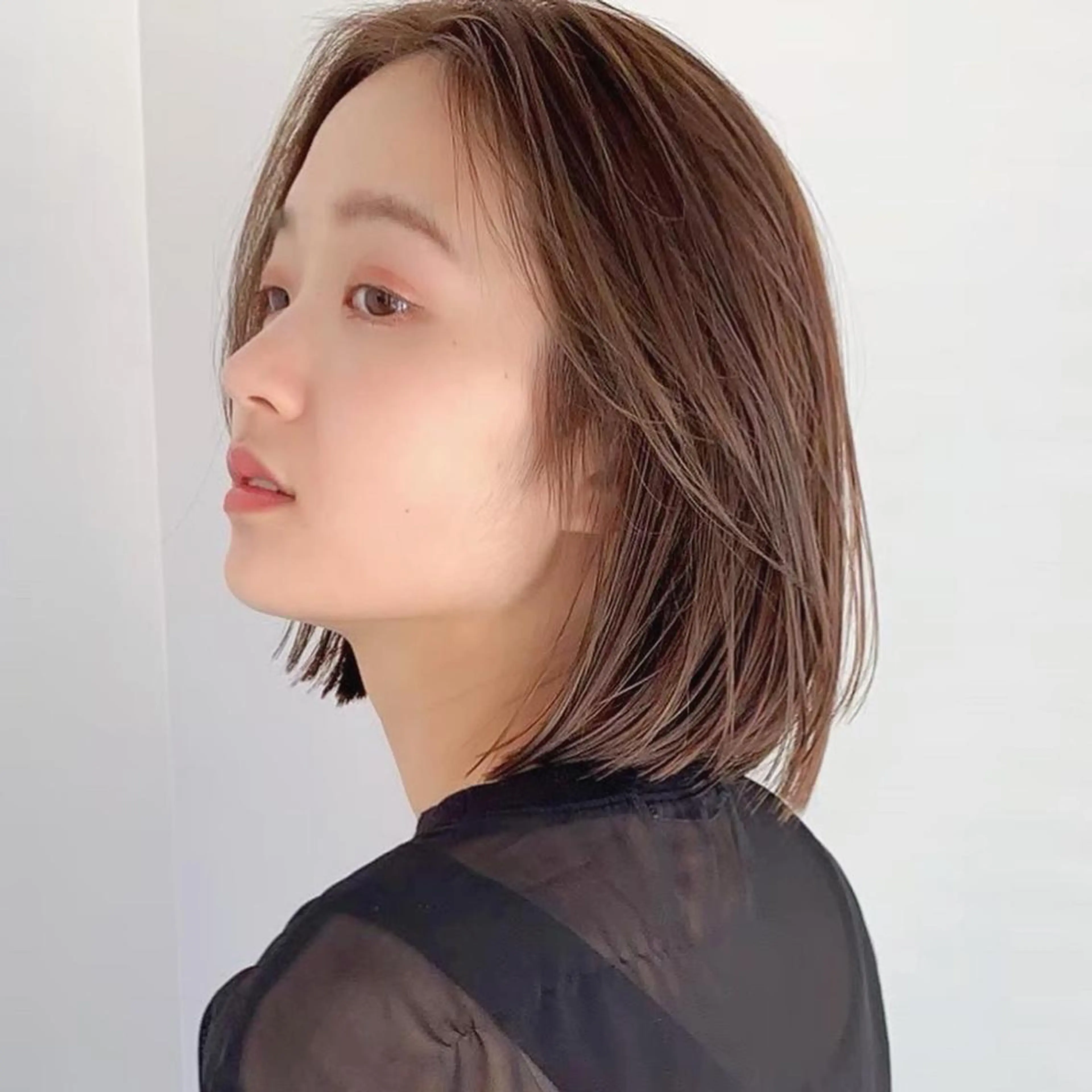 ショート カラー カット トリートメント 🌱小顔ヘア/ボブ ミディアム/双葉🌱のヘアスタイル