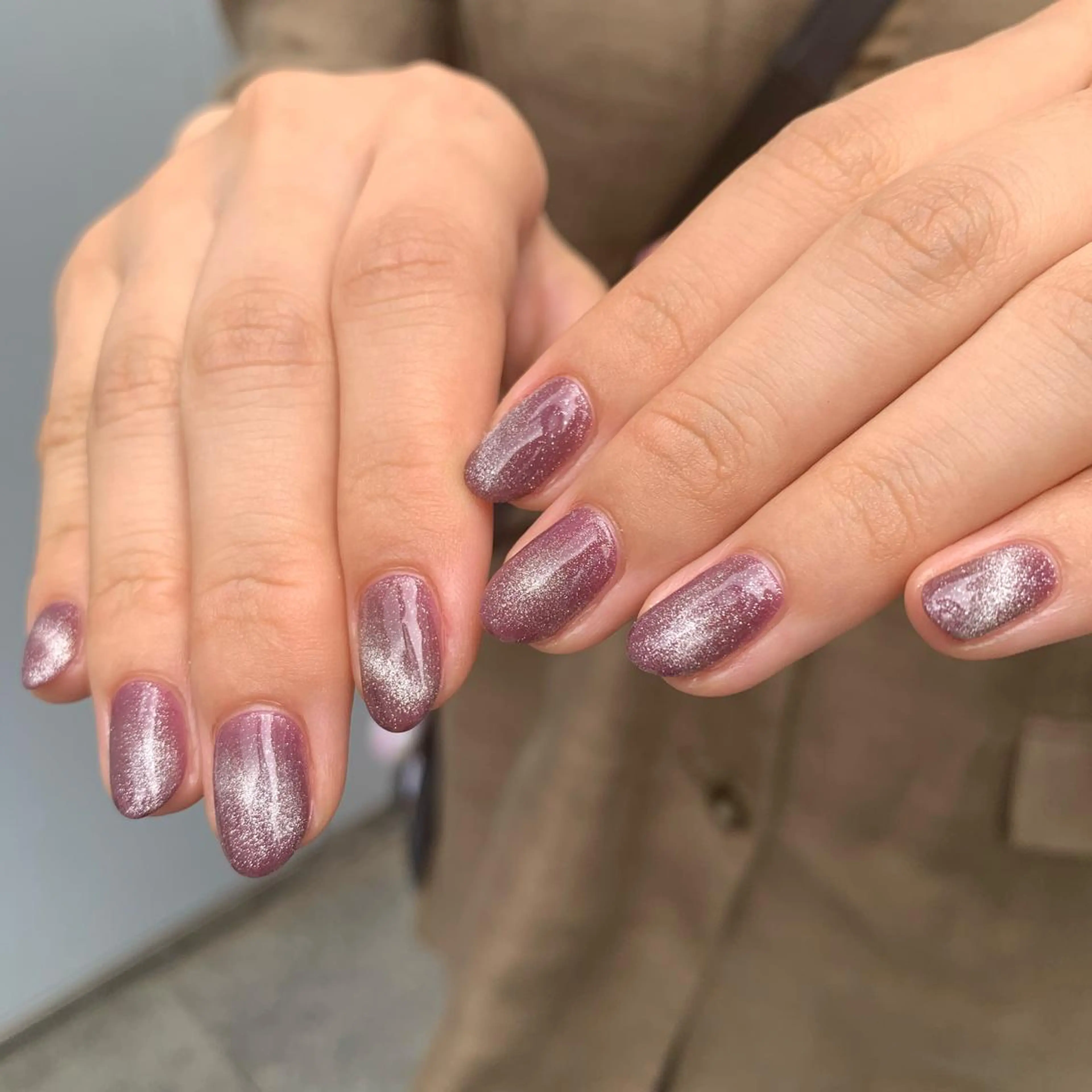 ネイル マグネットネイル 山藤 萌永のネイルデザイン