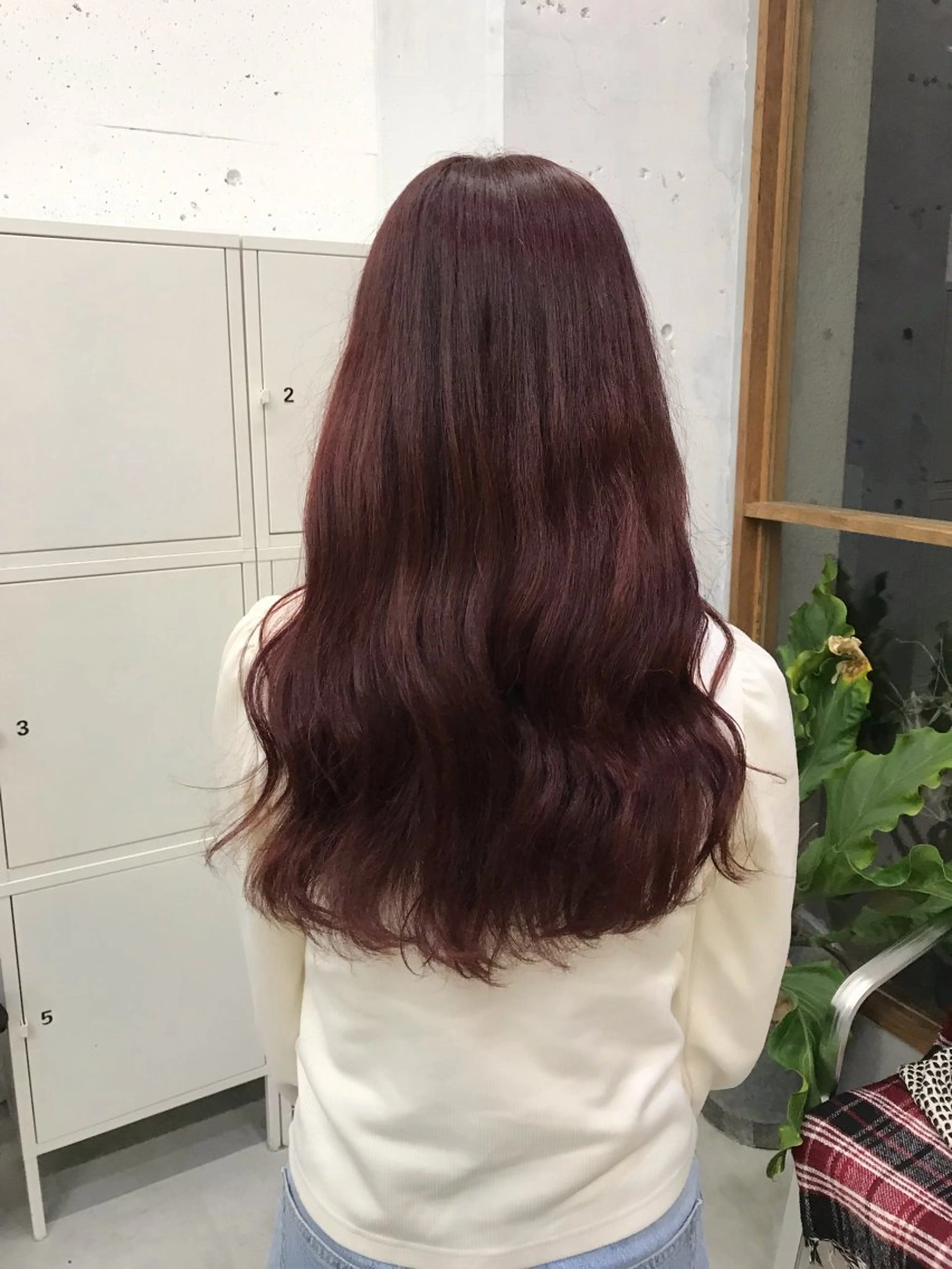 ロング カラー muku所属・レディースカット モデル/ayunaのヘアスタイル