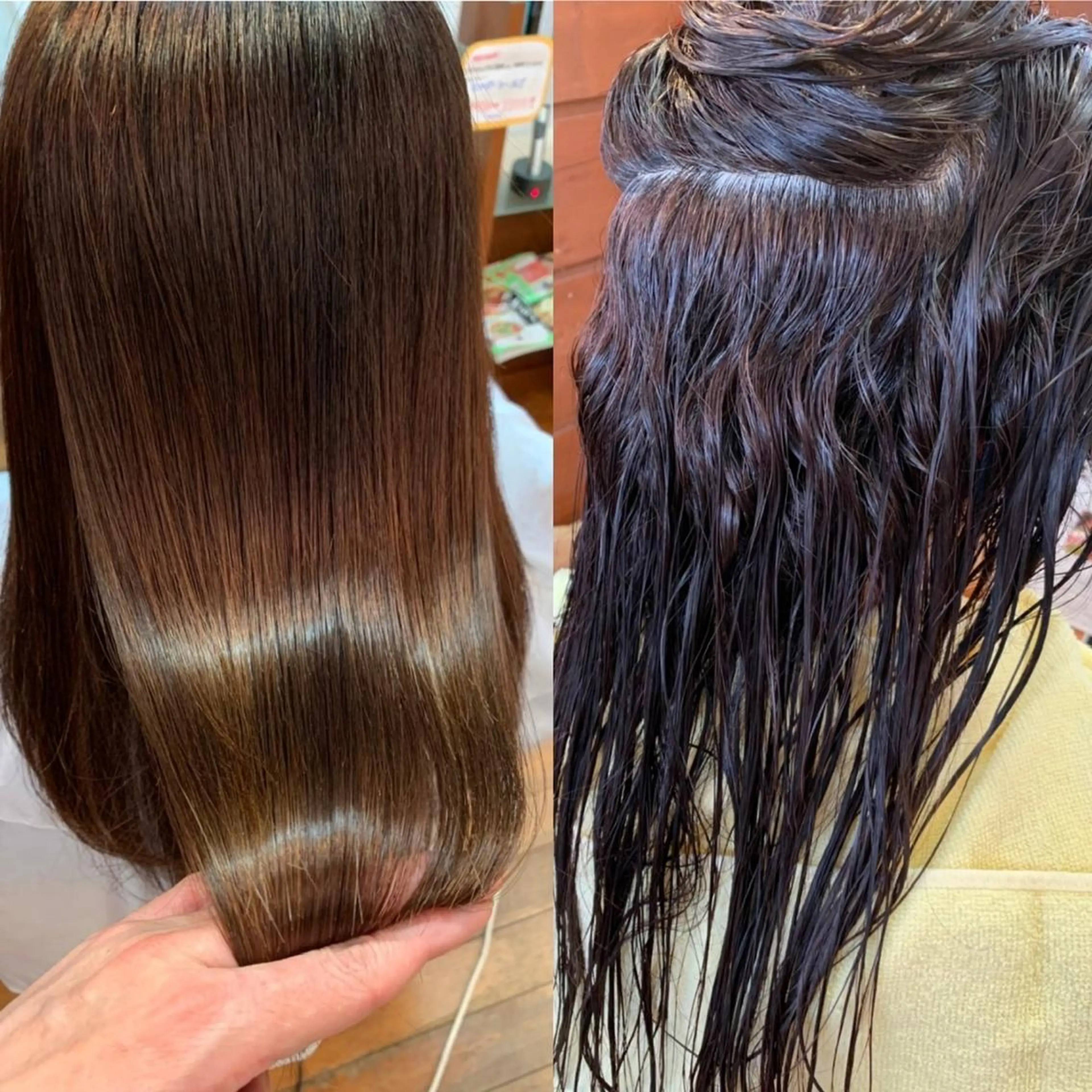 おすすめセットメニュー　水素ストレート(18000円)+カット(5000円)+艶髪シルクトリートメント(6600円)の写真