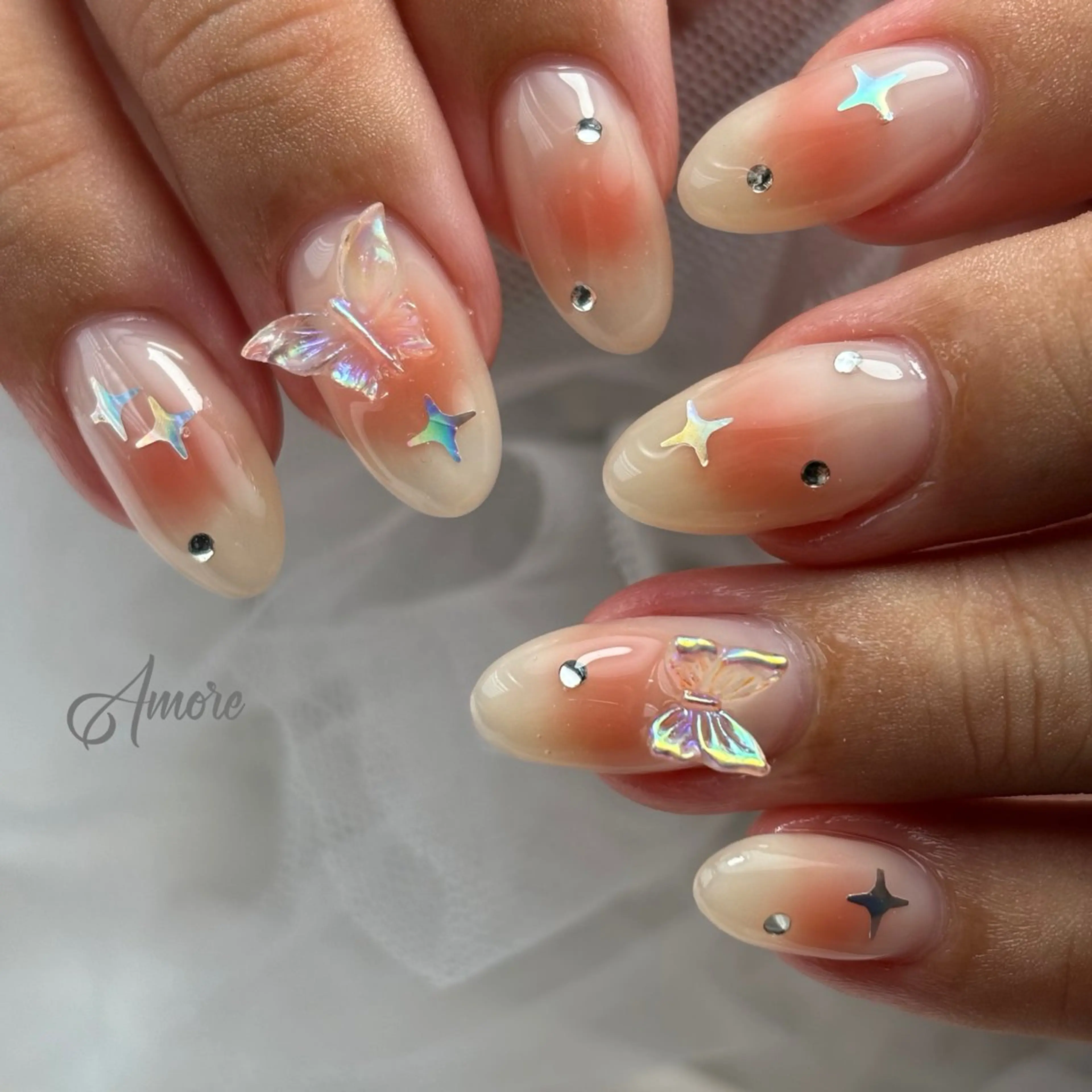 【パラジェル追加料金無し】🍀 ダイヤモンドコース🍀✨当店人気NO.1オススメメニュー✨（アート6本）の写真