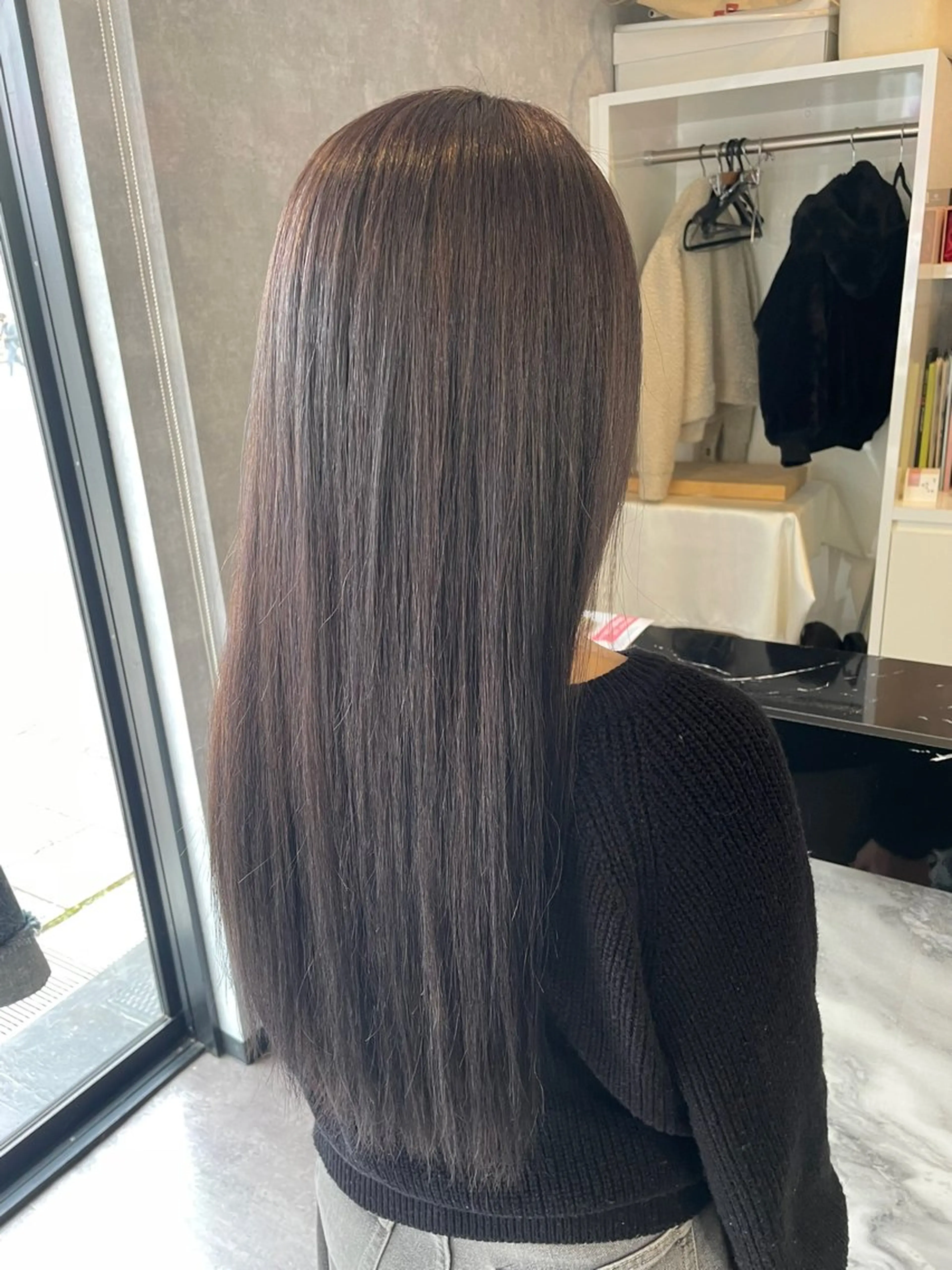 ロング カラー ラベンダーカラー シルバー カット ヘアカラー トリートメント Ala.所属・ ︎︎ 寧音のヘアスタイル