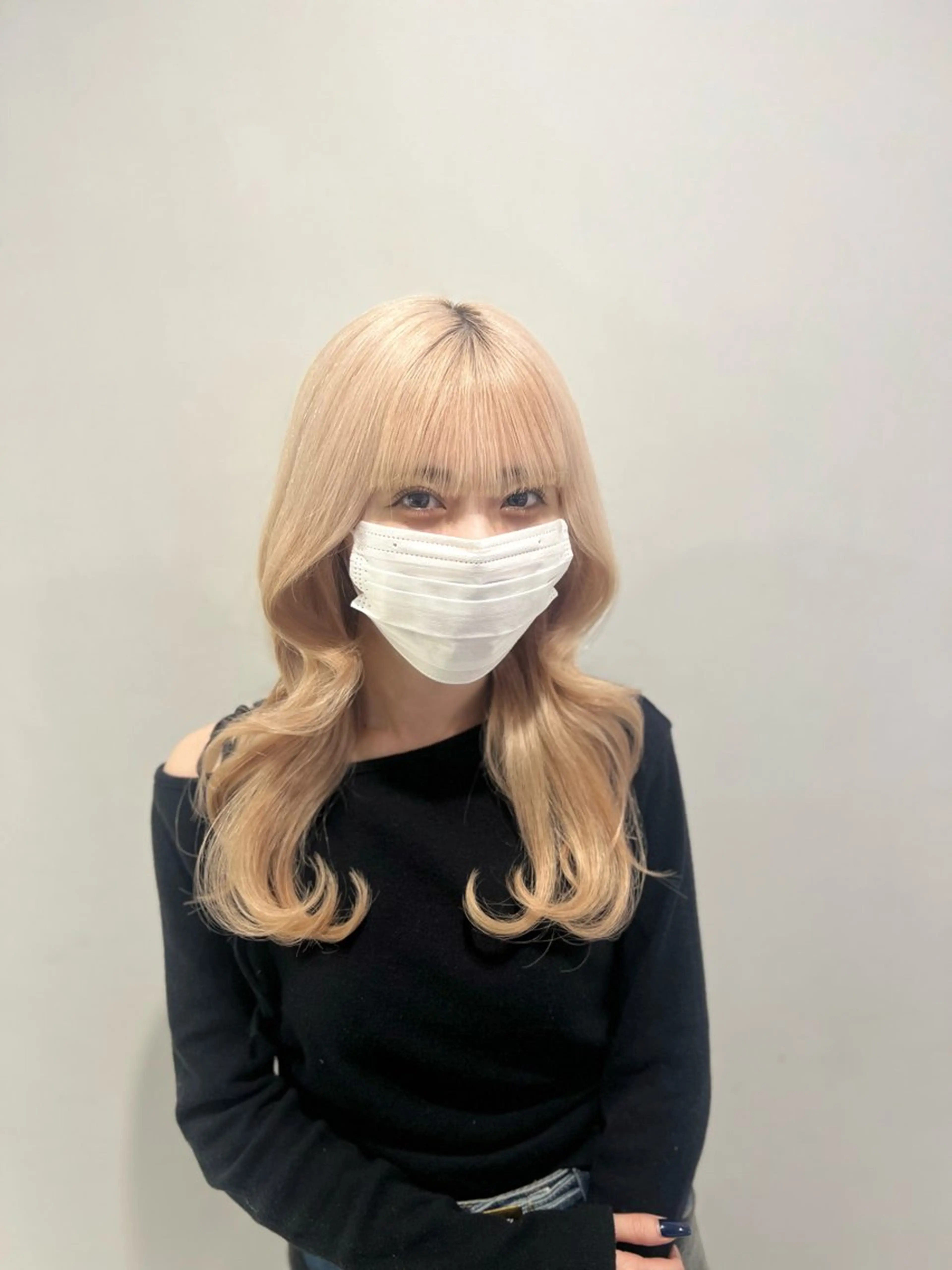 ⛄️12月冬限定⛄️🤍早い者勝ち🤍最高級ケアブリーチによるWカラー＋トレンド韓国カット＋オリジナルトリートメント✨の写真