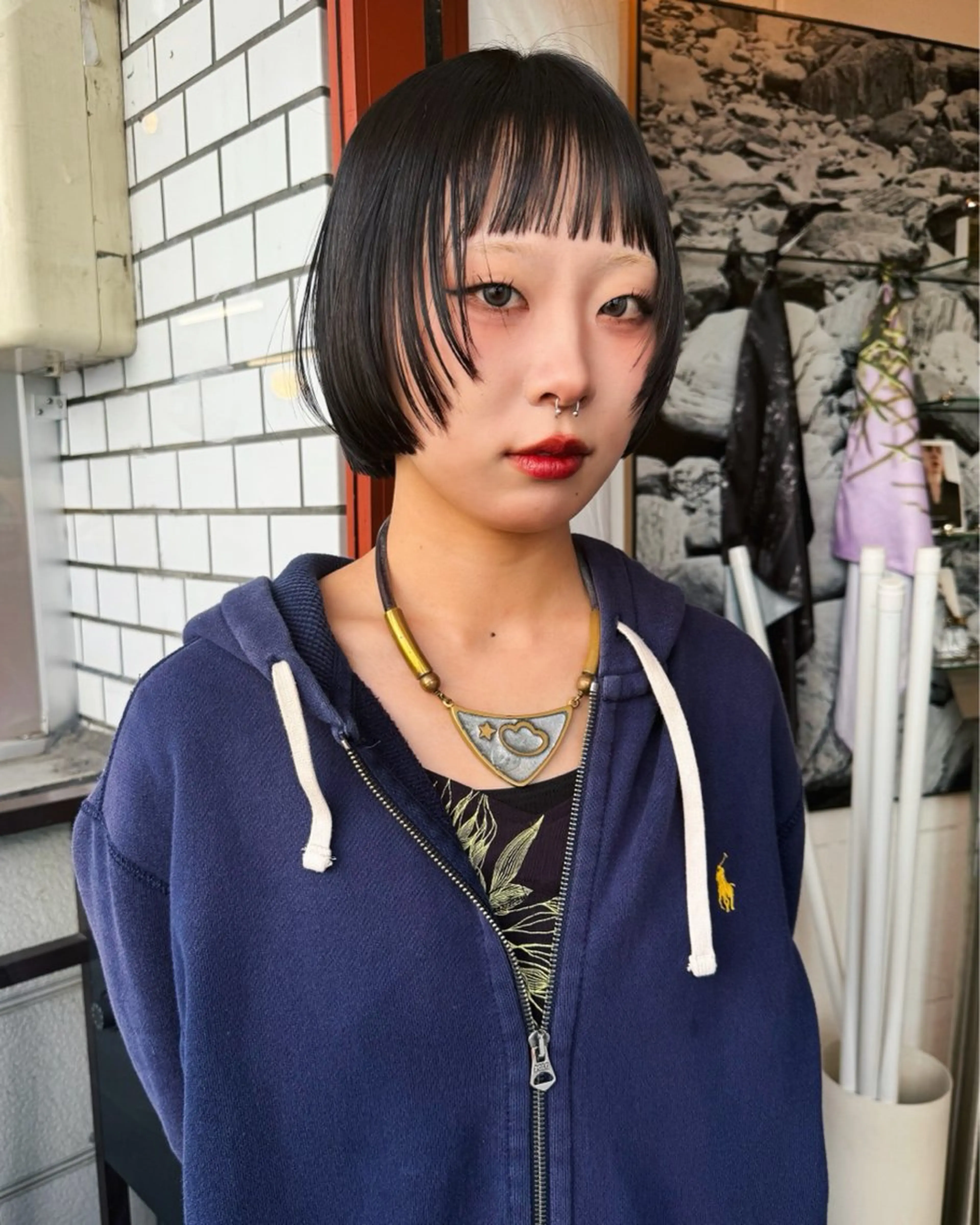 【透明感キープ】赤みOFFカラー＋保湿ケアTRコースの写真