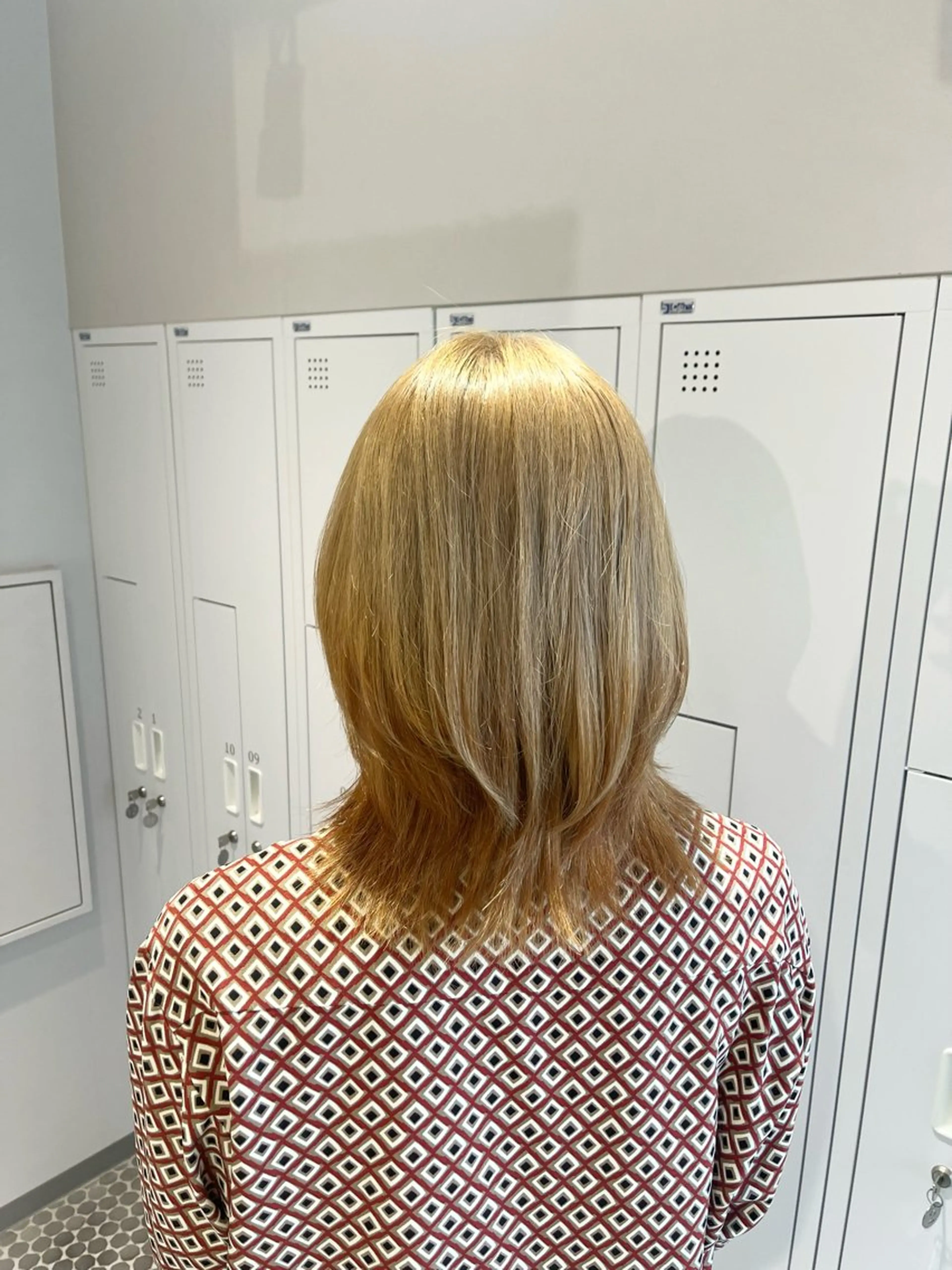 ミディアム SALOWIN大宮crest所属・艶透明感カラー/レイ ヤー🌻/rioのヘアスタイル