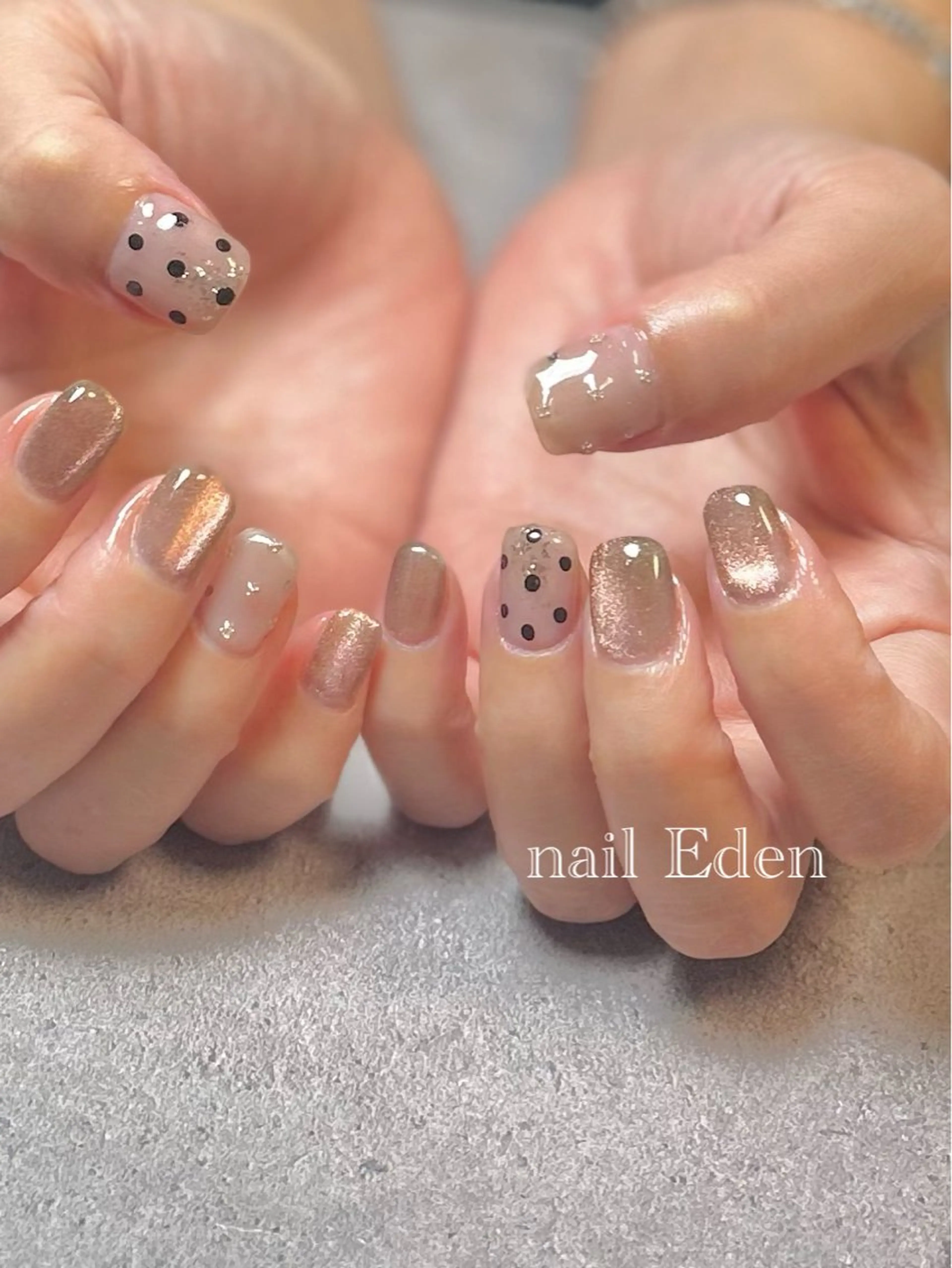 ネイル 持ち込み ハンドネイル ハンドケア Eden　private nail saron所属・Eden ♾️のネイルデザイン