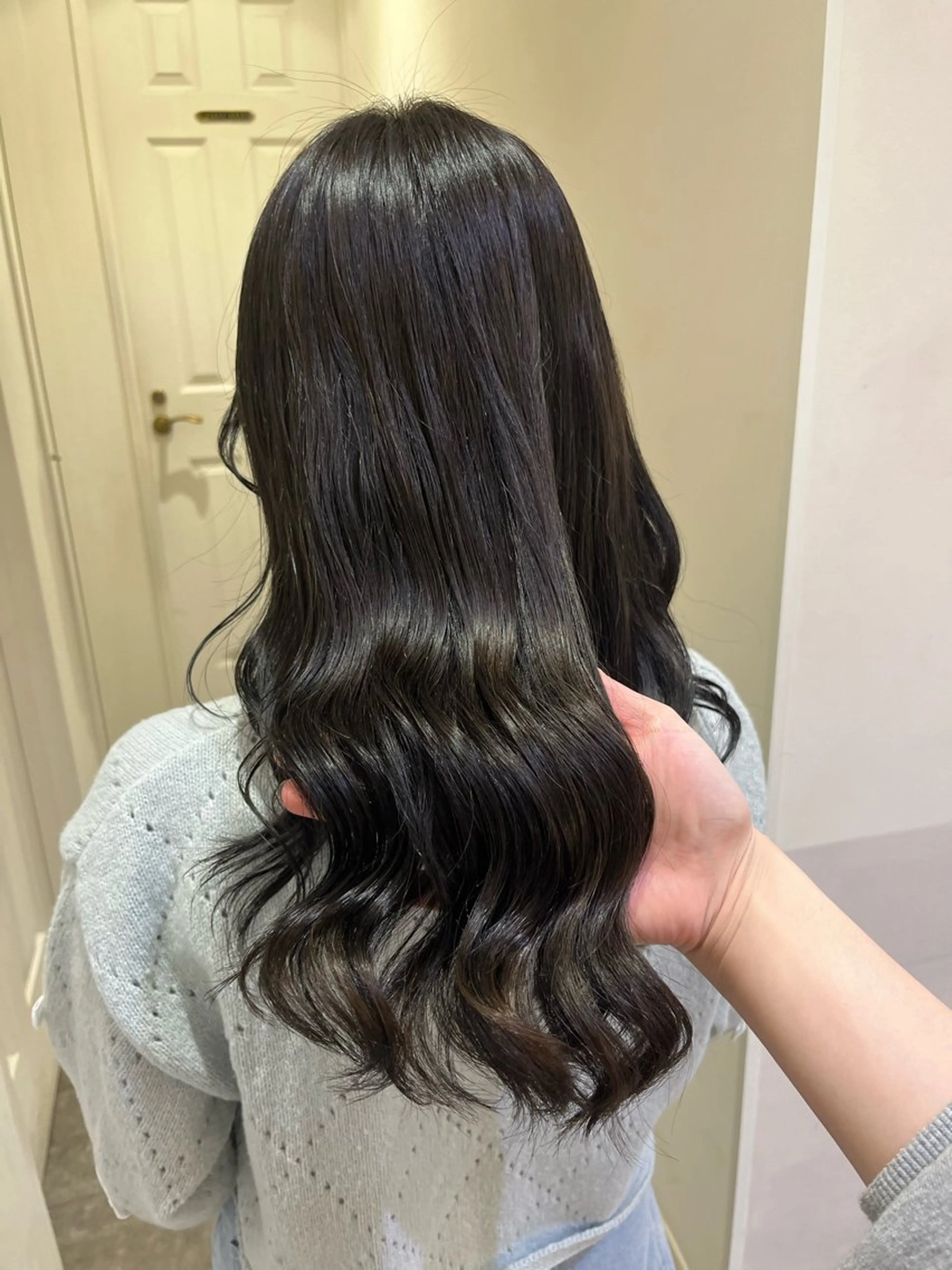 カラー 透明感カラー エクステ🎀 暖色カラー🎀amiのヘアスタイル