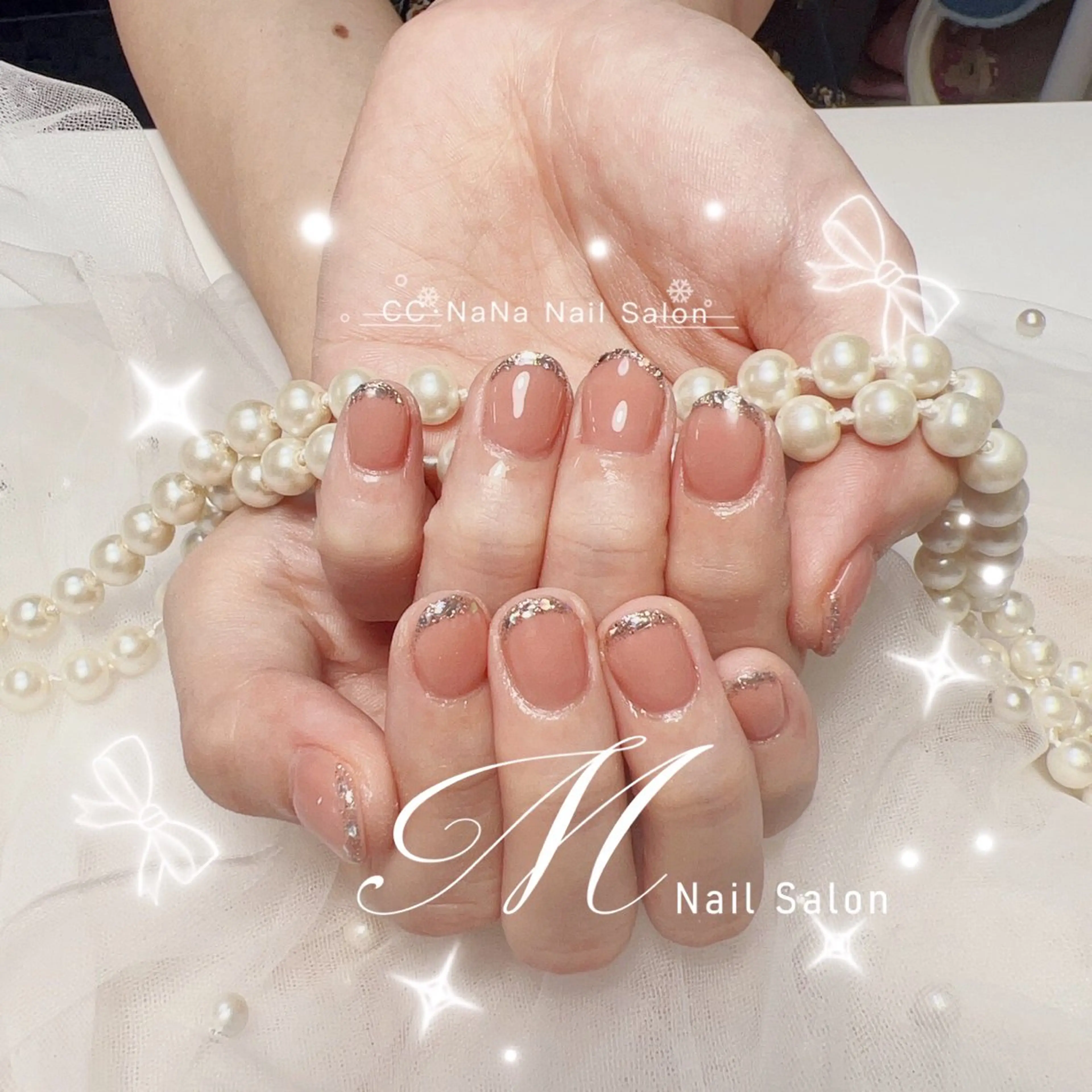 ネイル アートネイル チークネイル フラッシュネイル ハート キラキラネイル MNailパラ取扱店 ✨キャンペーン中✨イのネイルデザイン