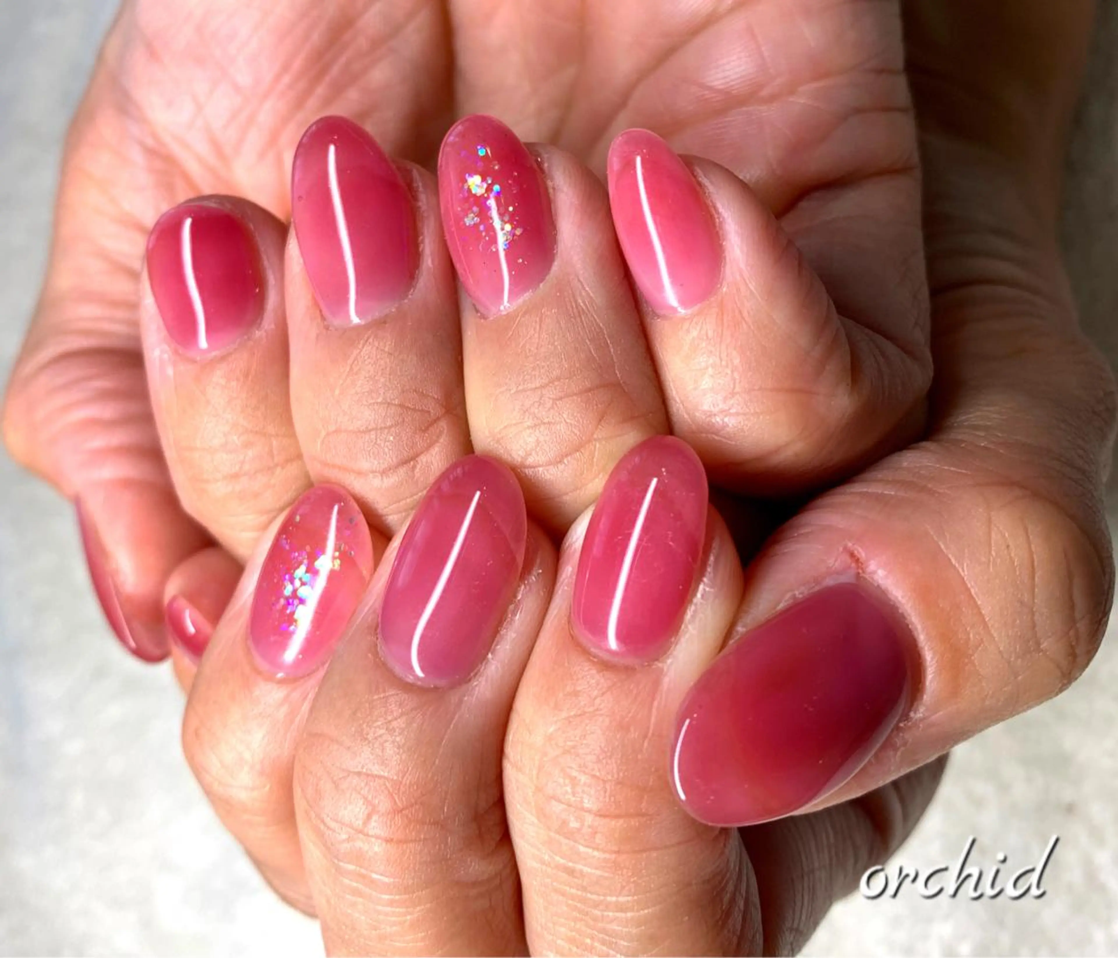 ネイル orchid ♡オーキッドのネイルデザイン