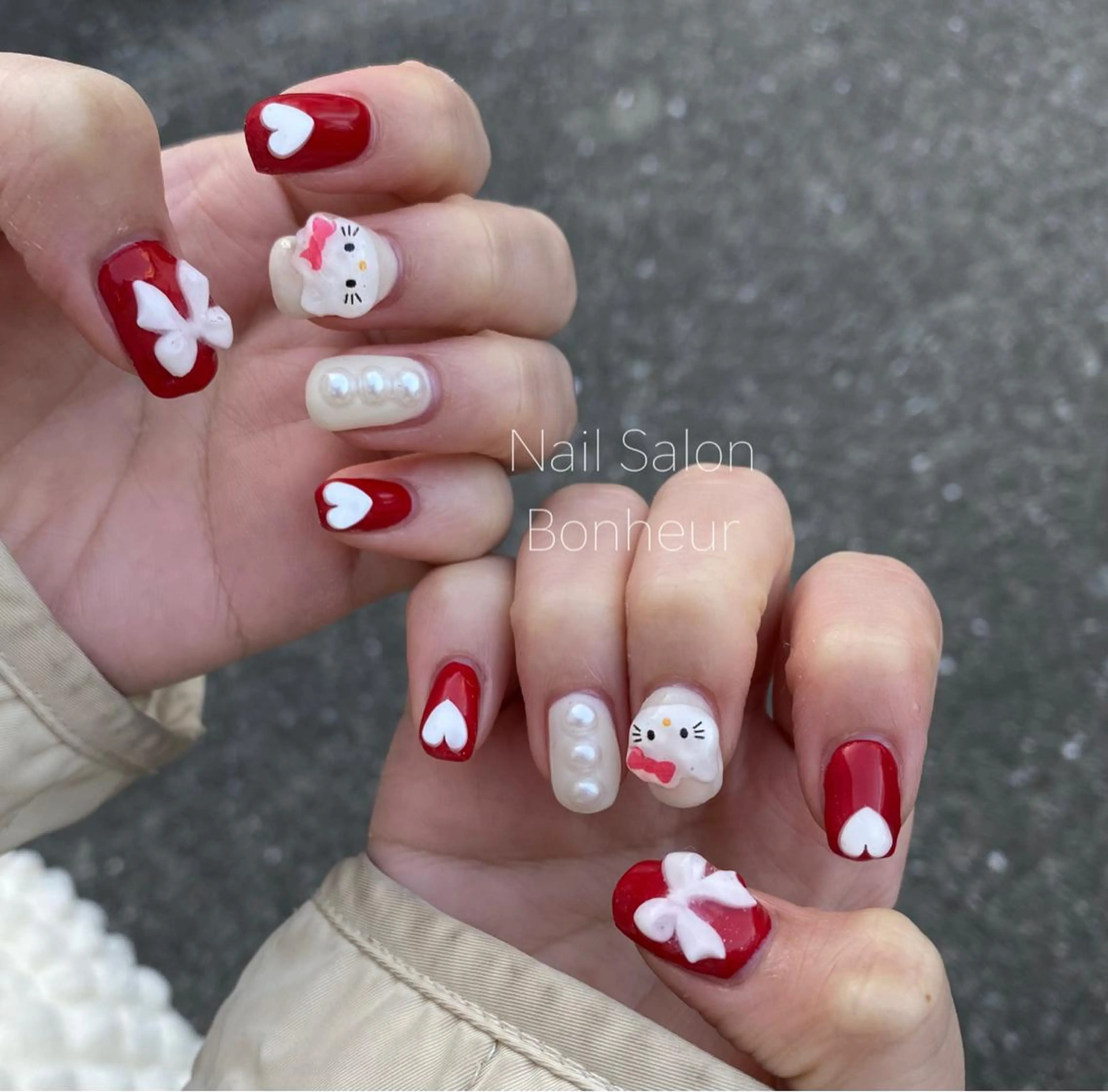 ネイル Nail Salon Bonheurのネイルデザイン