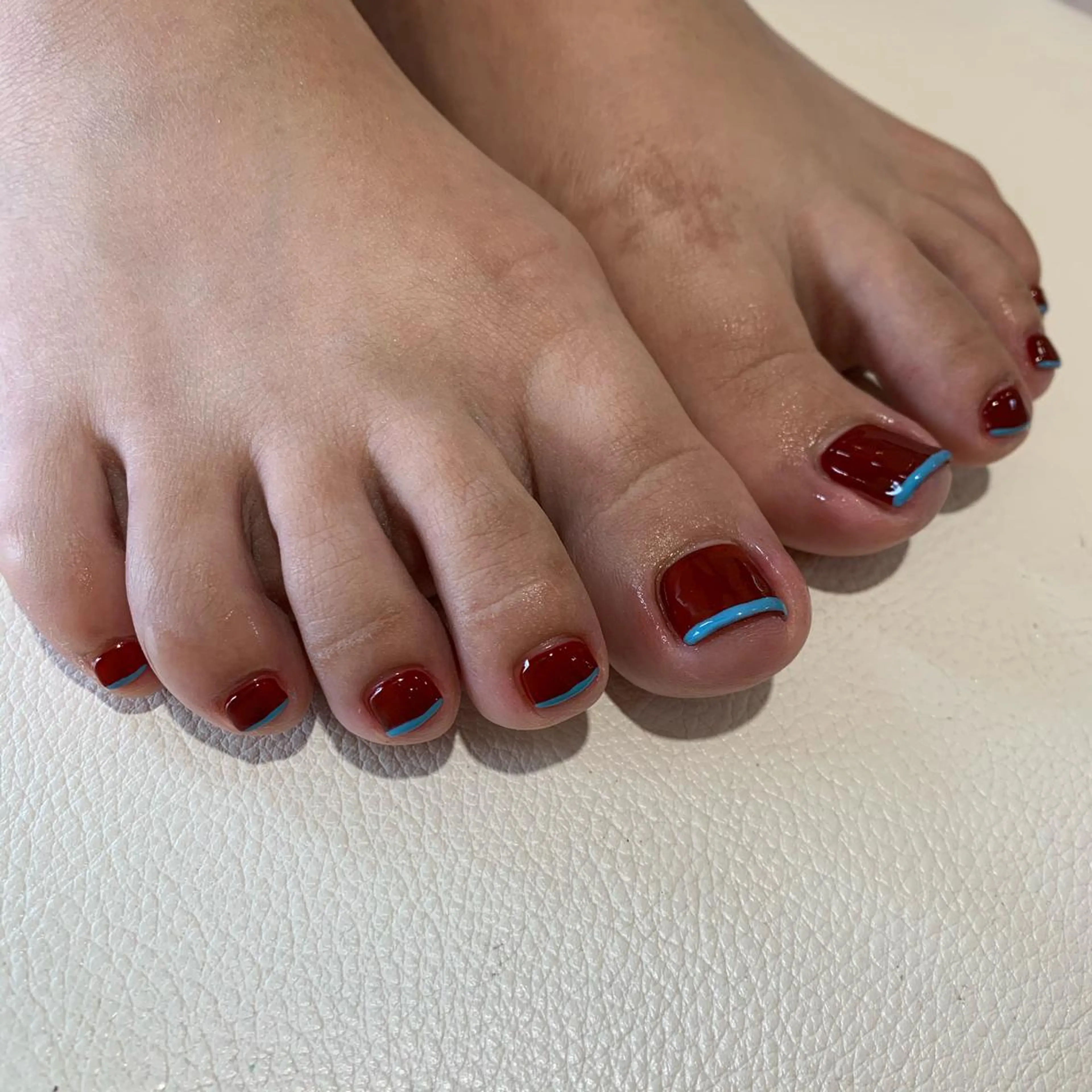 ネイル フットネイル フットネイル 佐藤 穂乃香のネイルデザイン