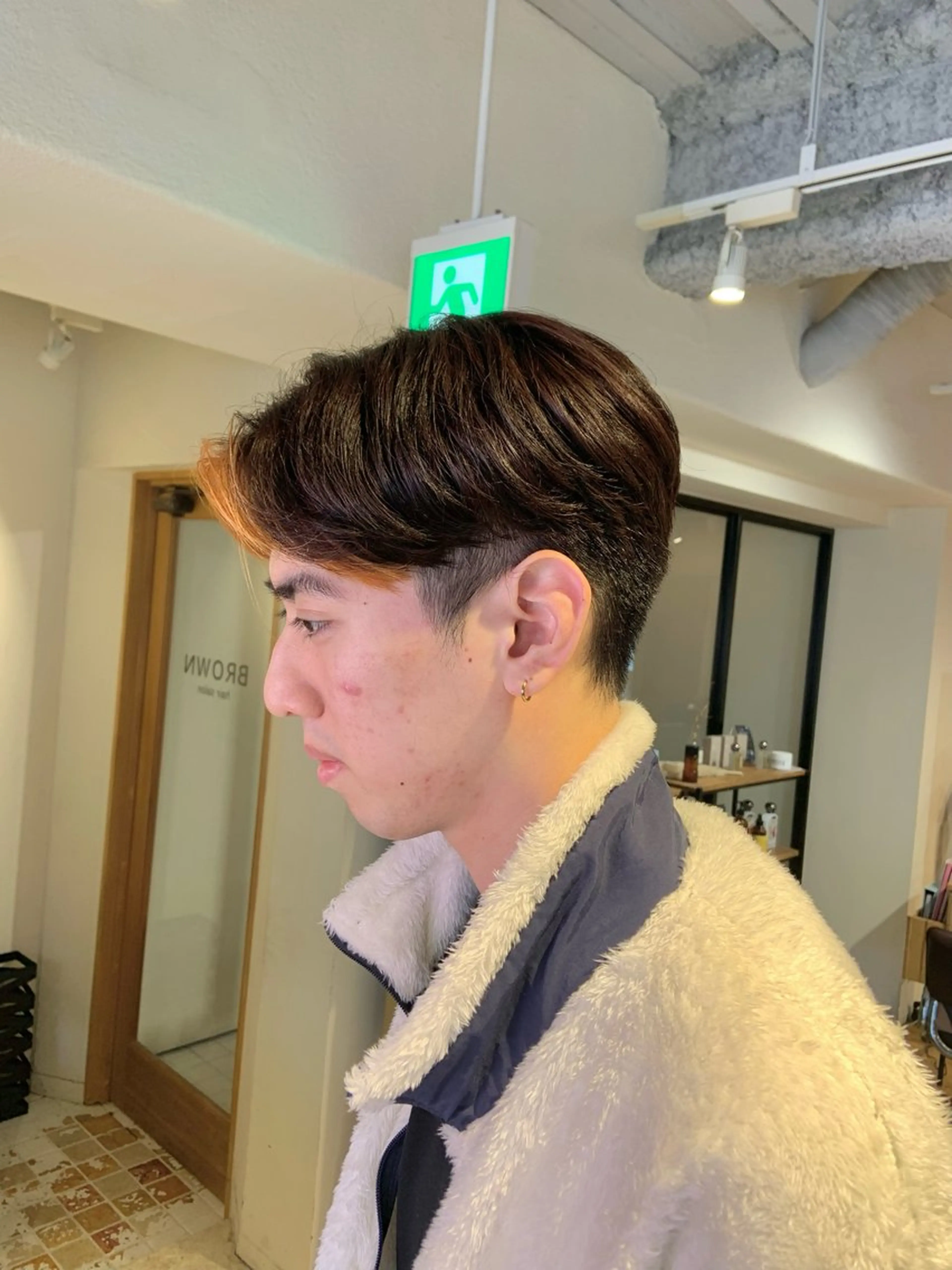 メンズ カット パーマ BROWN nakano所属・🌿【メンズ歓迎】 矢嶋祐介のヘアスタイル