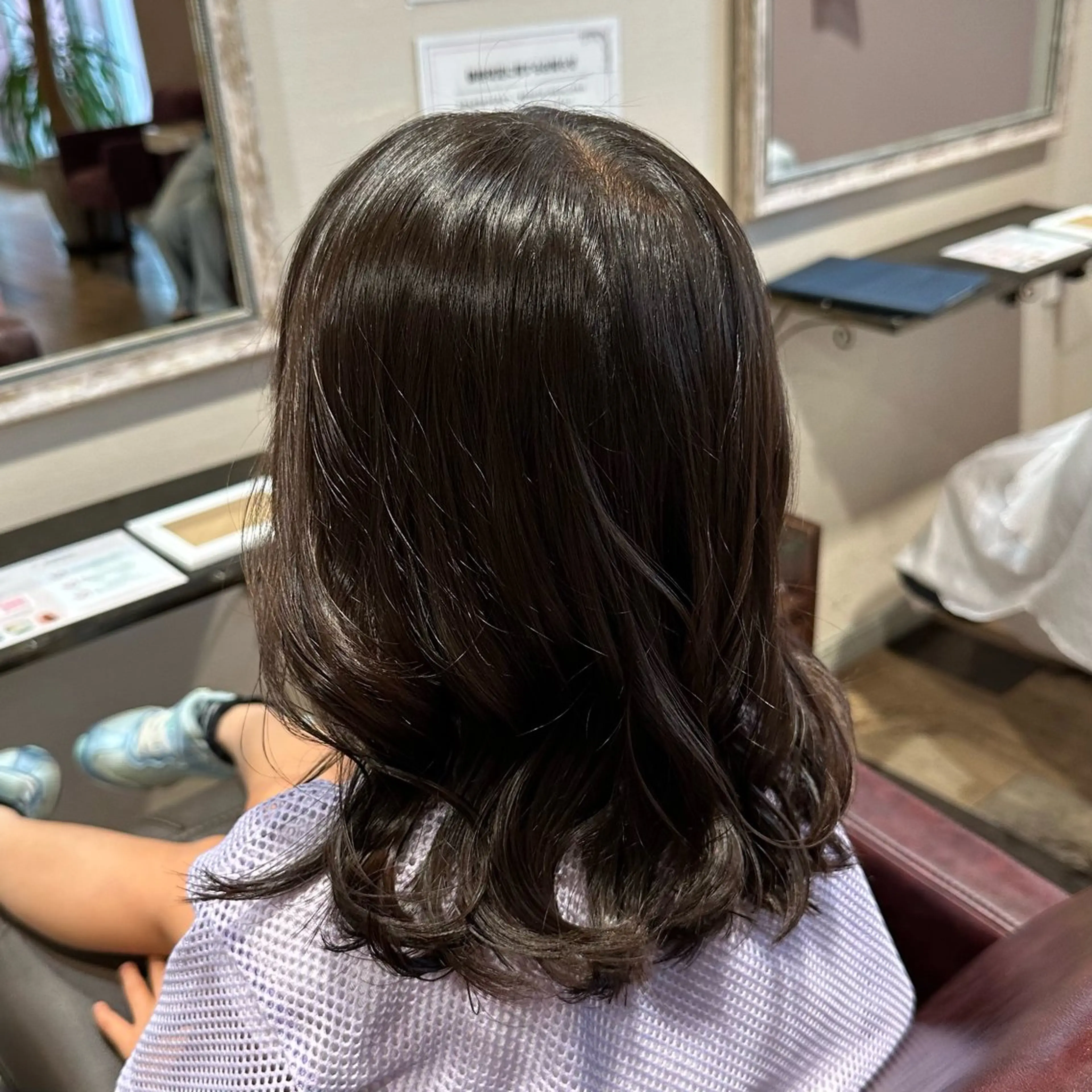 ミディアム カット 柔らかいcolor ￤韓国￤🩰マユ🩰のヘアスタイル