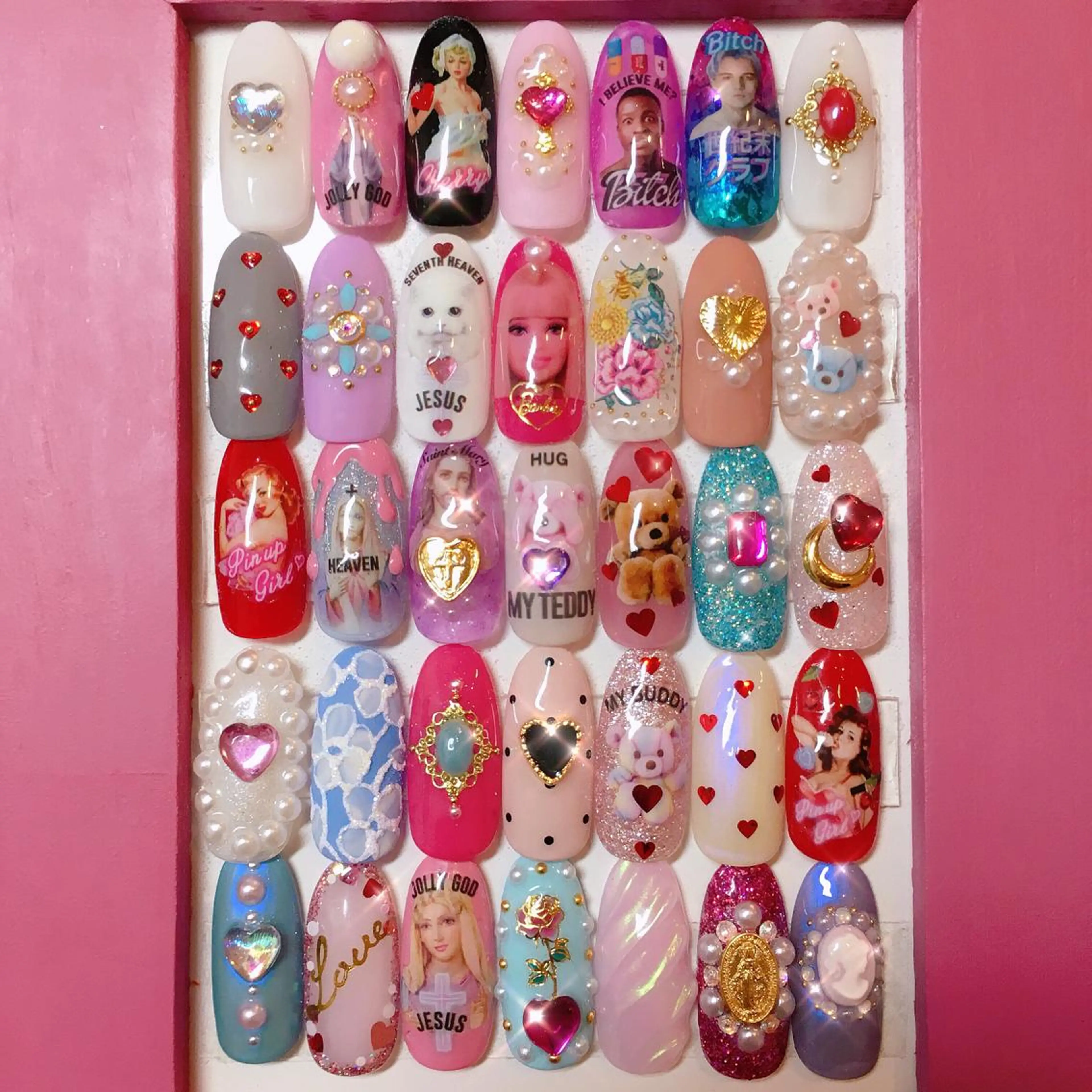 ネイル La neige* yuki 🥯🍑のネイルデザイン