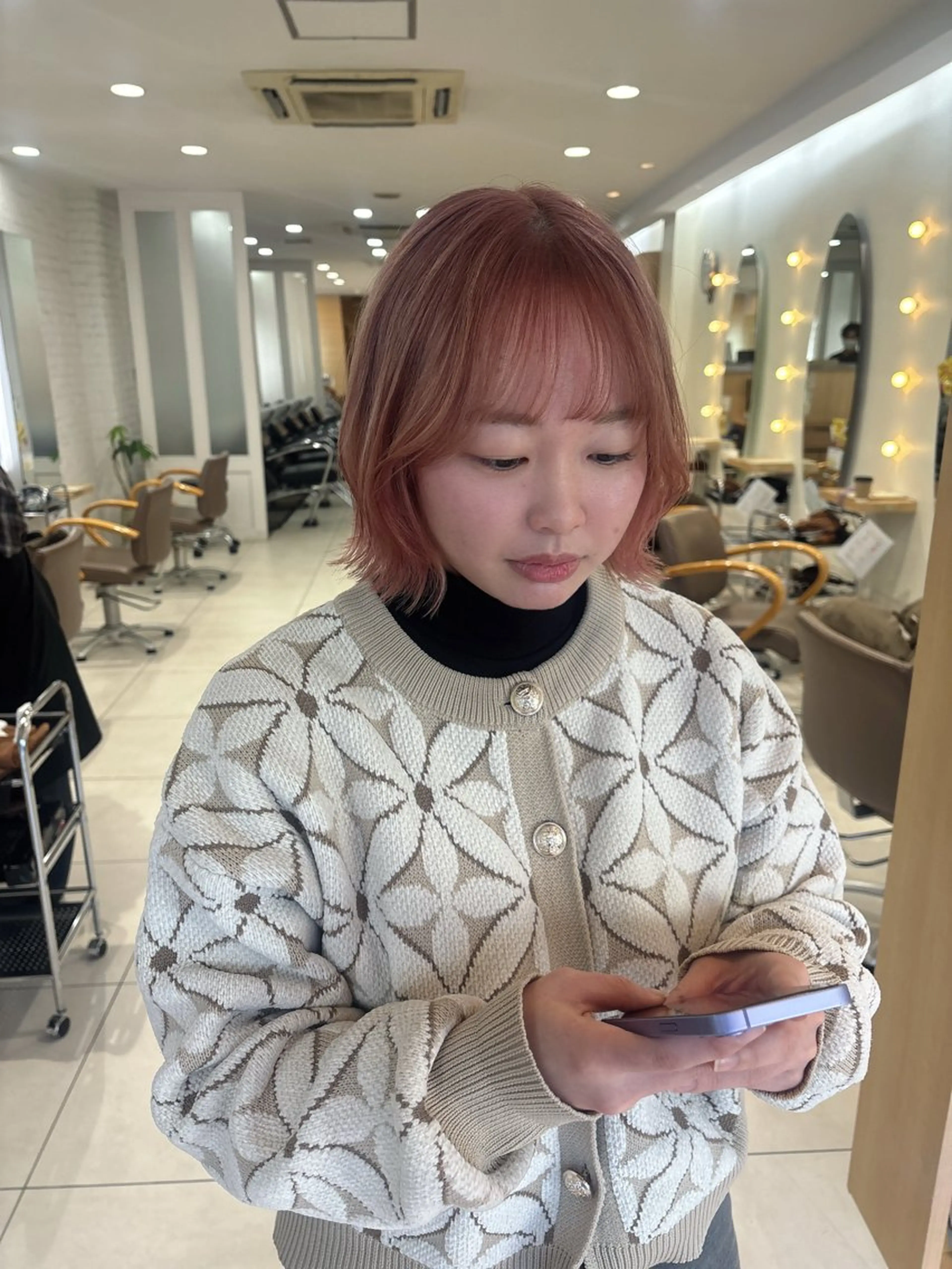 ショート カラー 💈メンズパーマ カラー💈momoのヘアスタイル