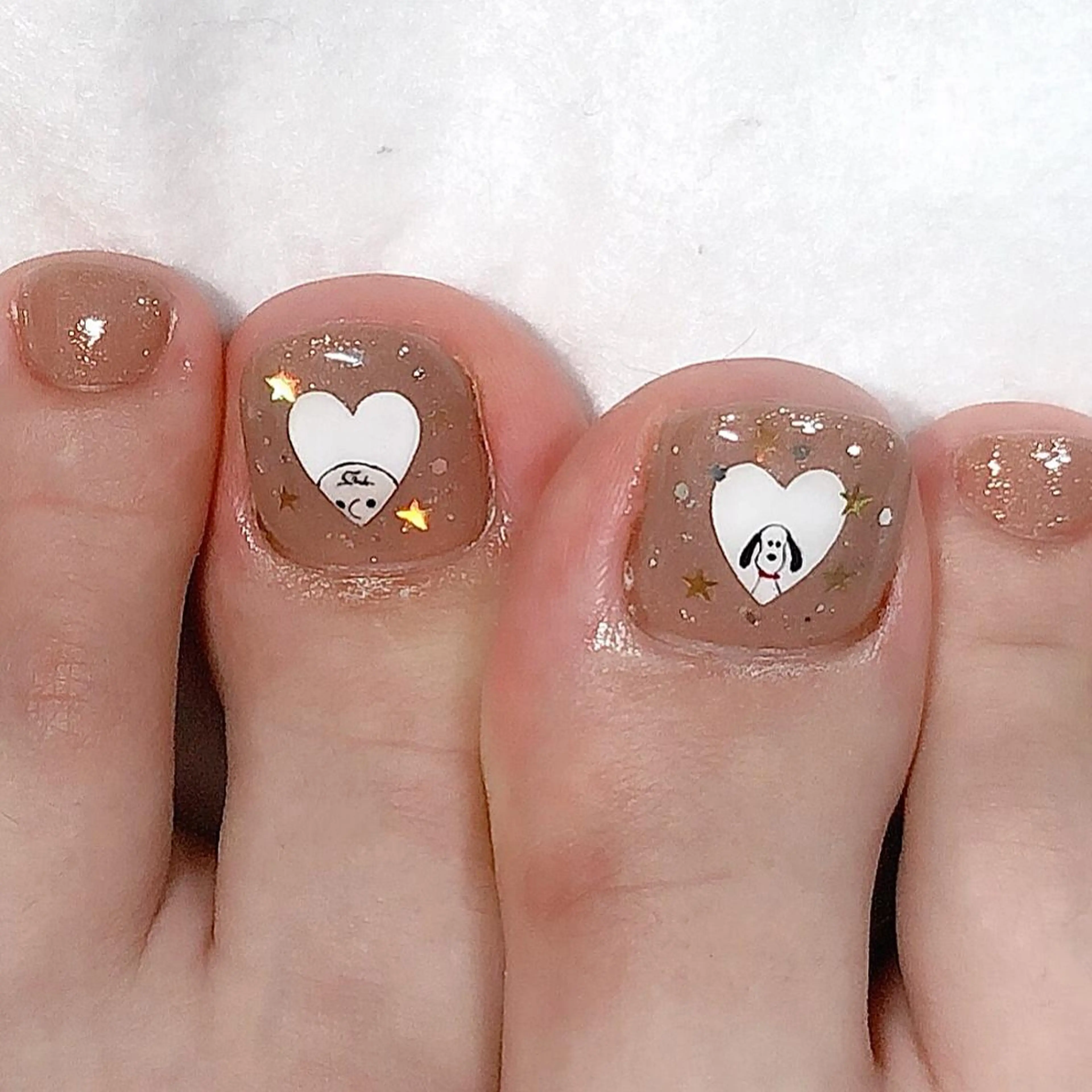 ネイル フットネイル ジェルネイル シンプルネイル 東 千夏のネイルデザイン